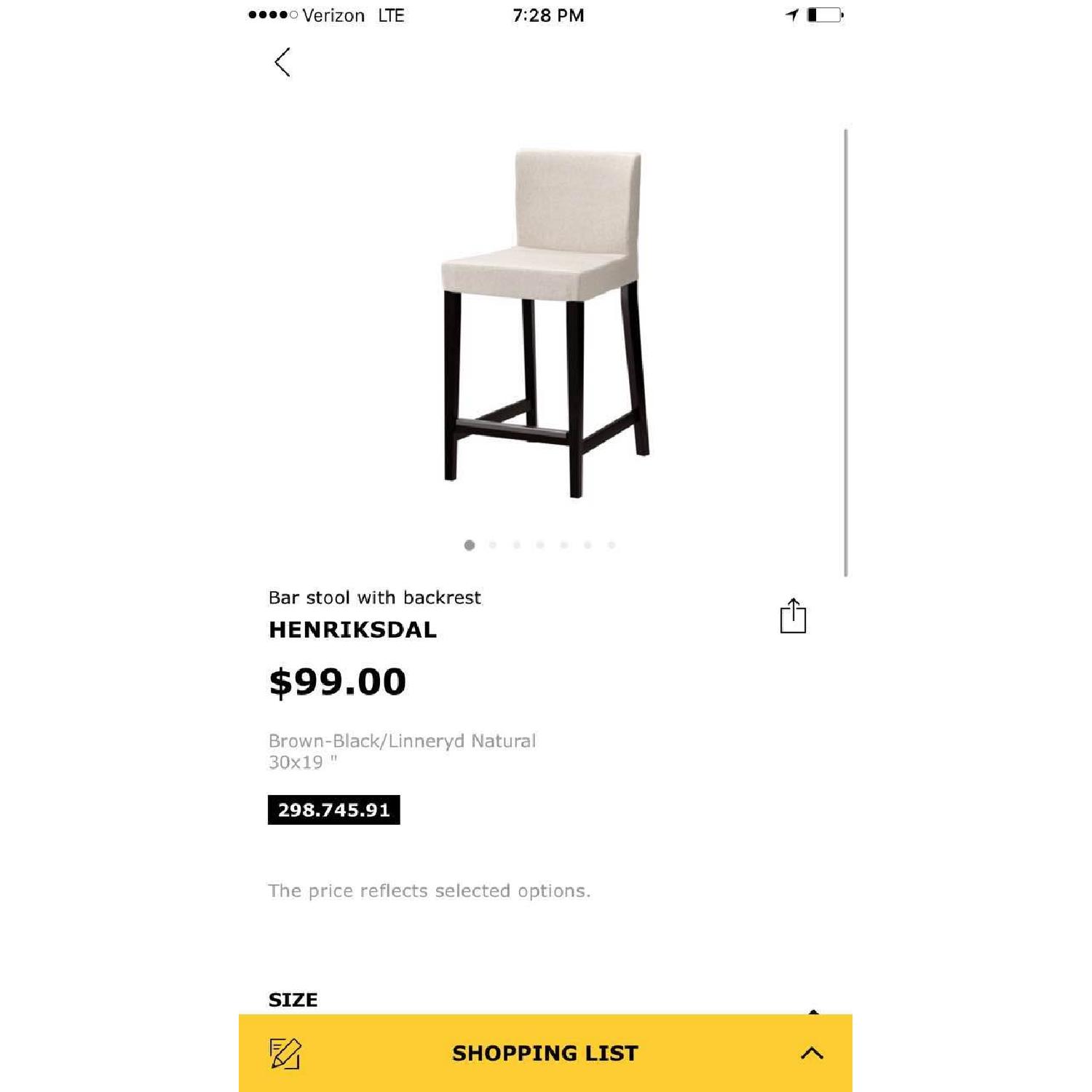 Ikea Henriksdal Dining Chair - image-5