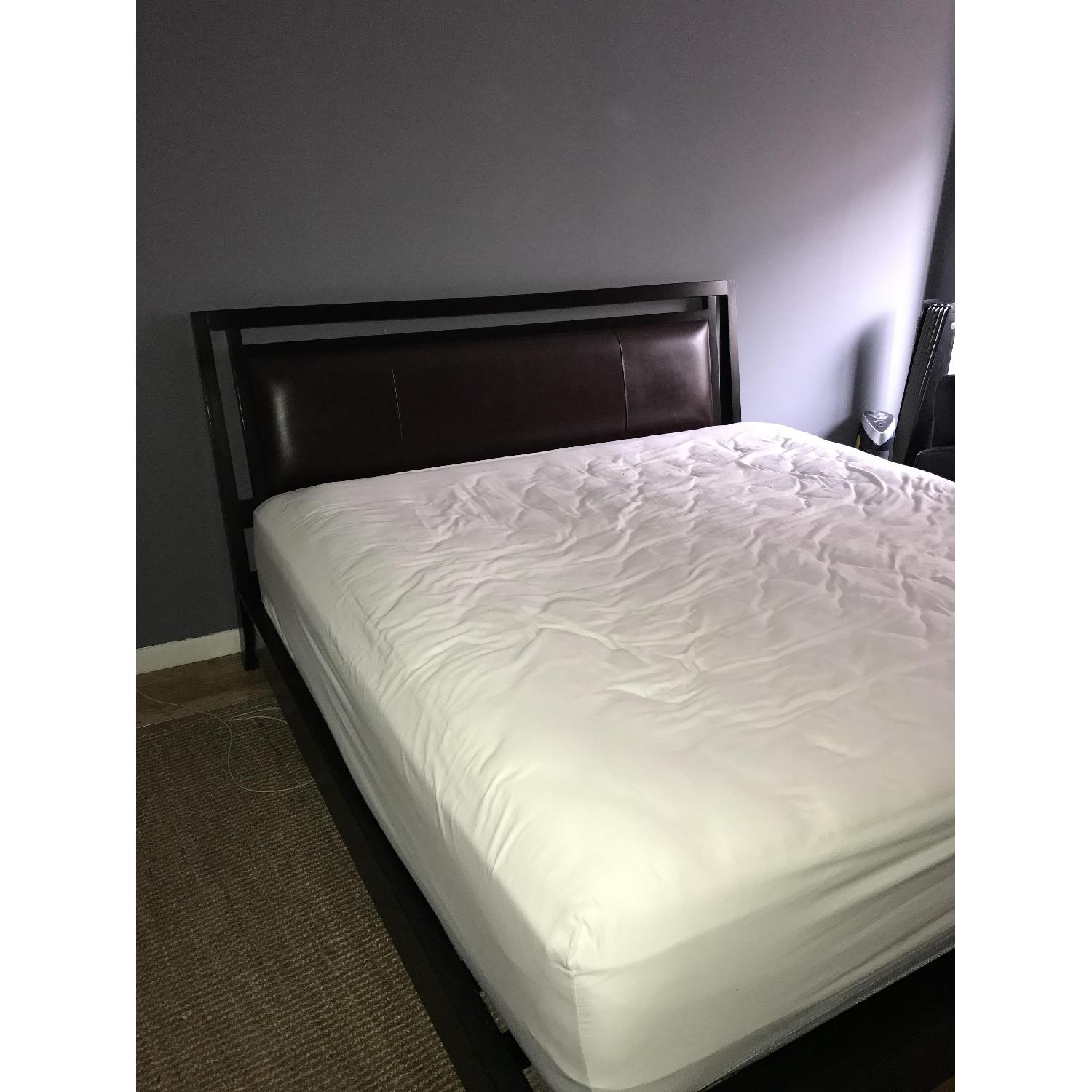 Crate & Barrel King Size Bed Frame AptDeco