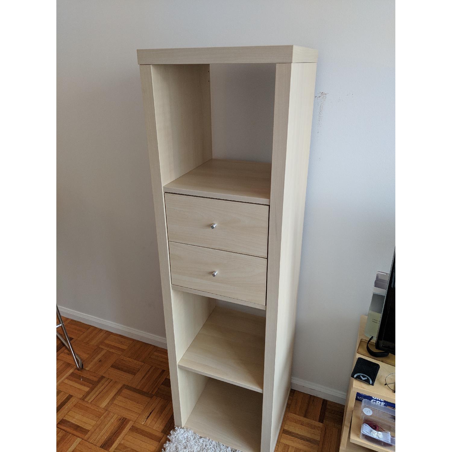 Ikea Kallax Shelf Unit w/ Two Drawer Insert - image-2