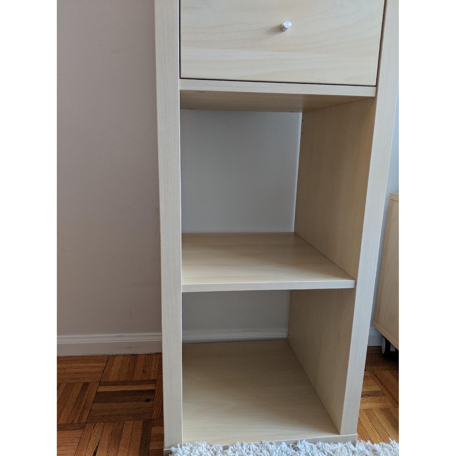 Ikea Kallax Shelf Unit W Two Drawer Insert For Sale On Aptdeco