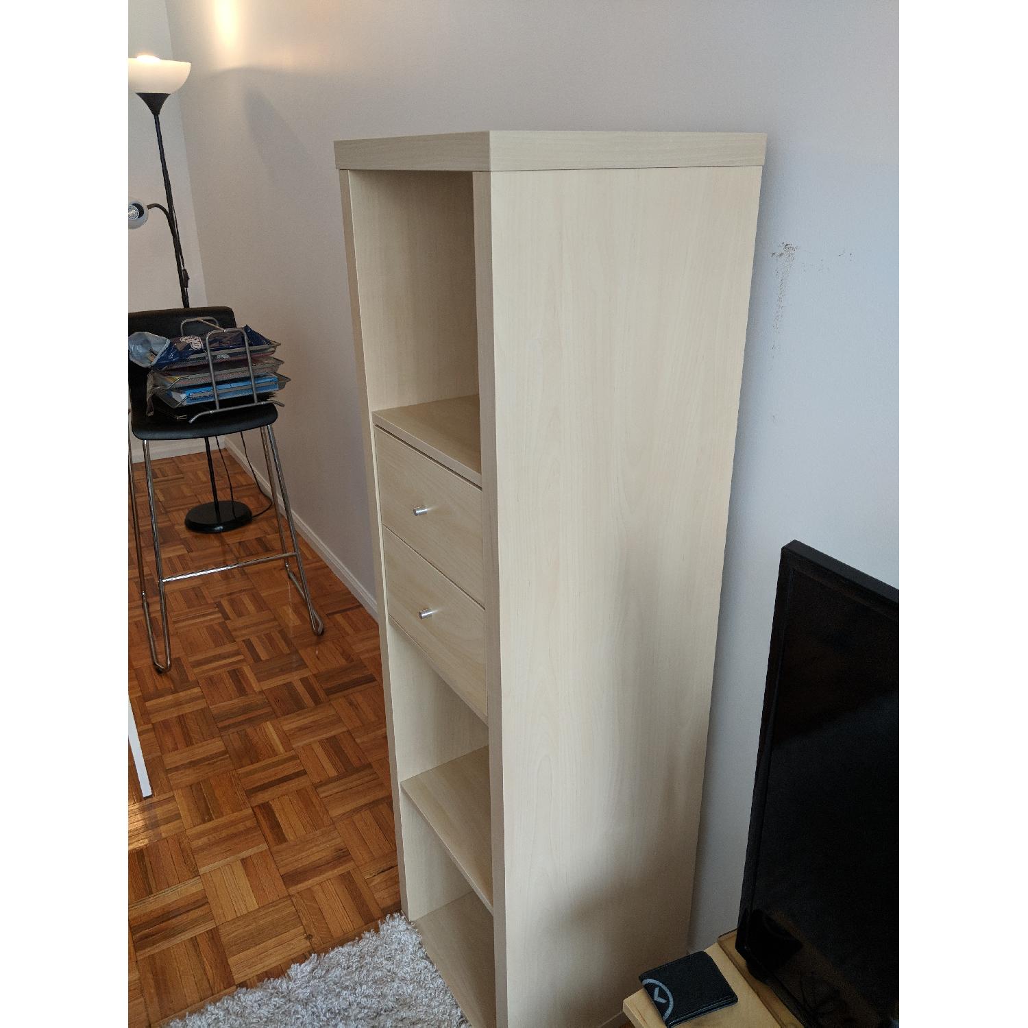 Ikea Kallax Shelf Unit W Two Drawer Insert For Sale On Aptdeco