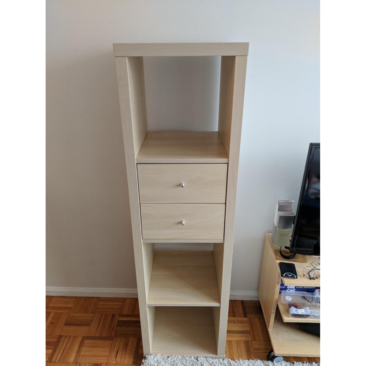 Ikea Kallax Shelf Unit w/ Two Drawer Insert - image-5