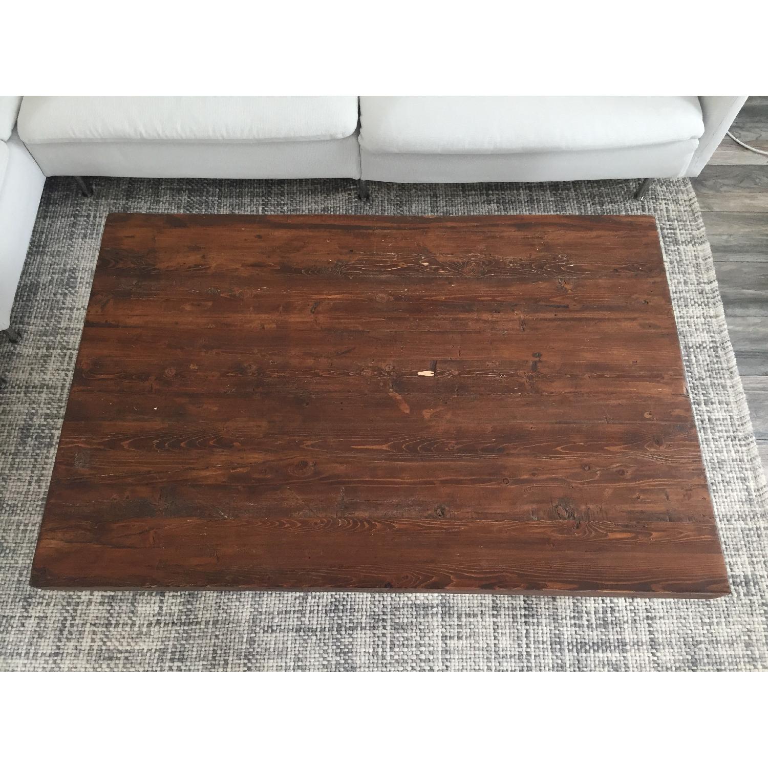 Pottery Barn Griffin Reclaimed Wood Coffee Table - image-4