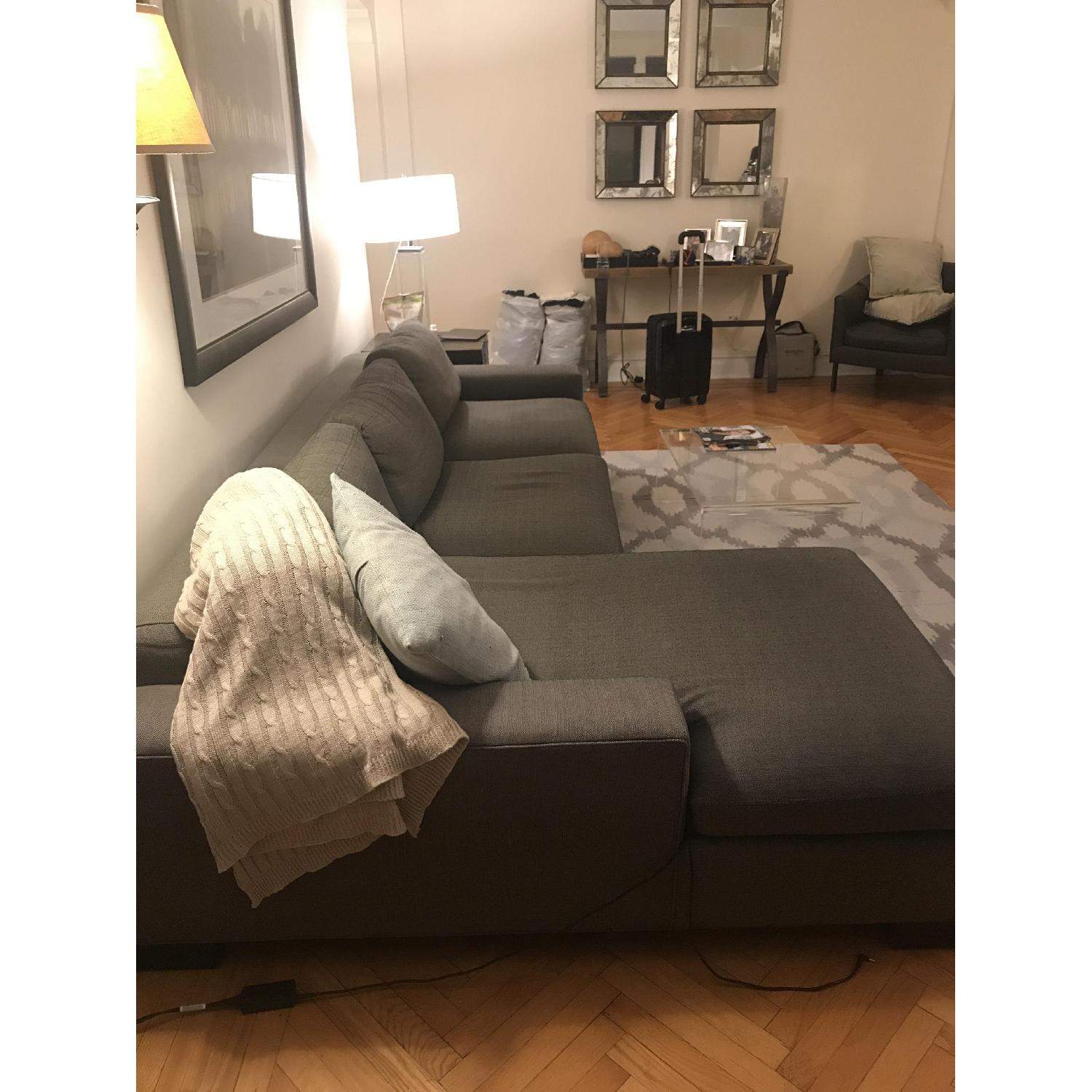 Room & Board Townsend Sectional Sofa w/ Chaise - image-4