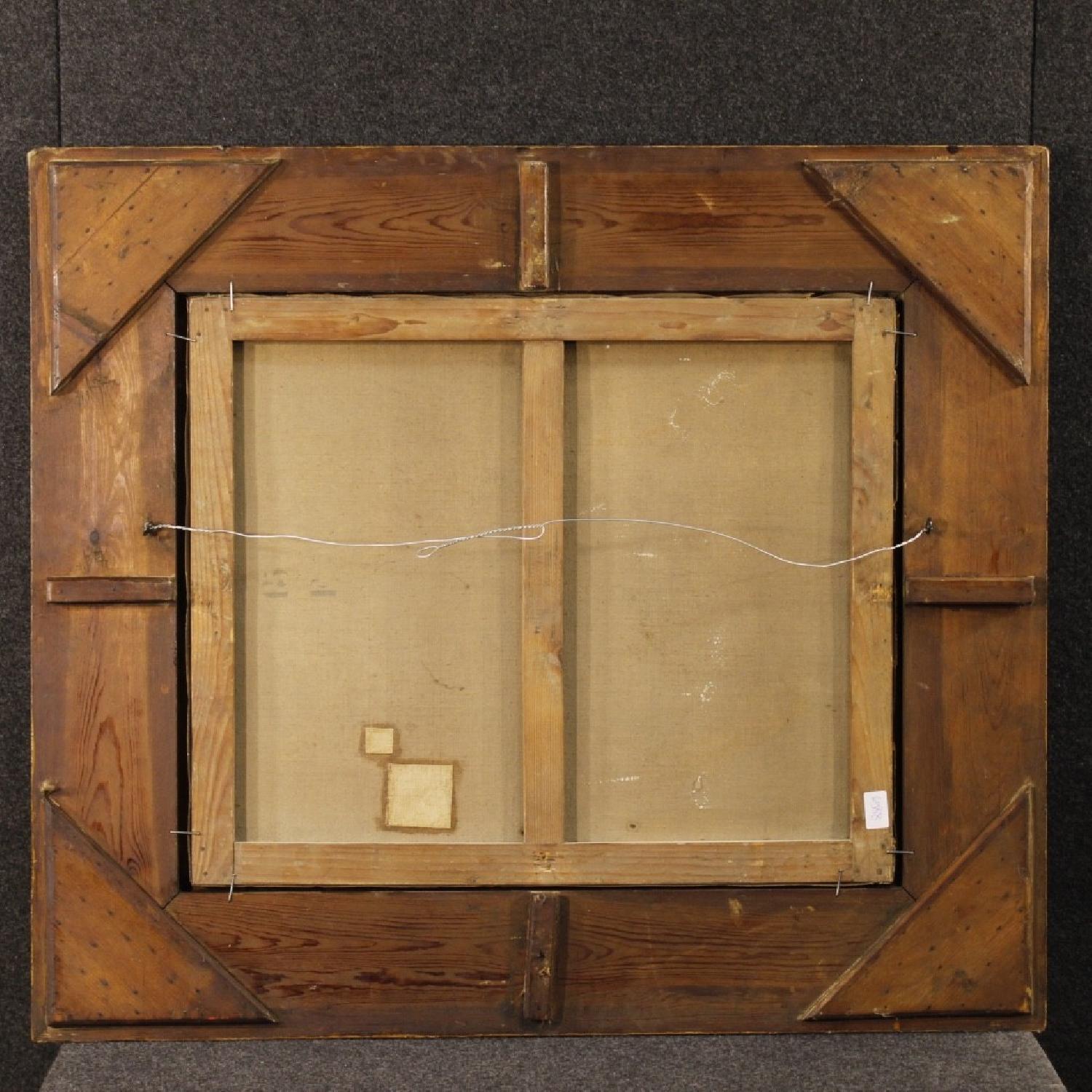 19th Century French Still Life Painting Oil On Canvas - image-11