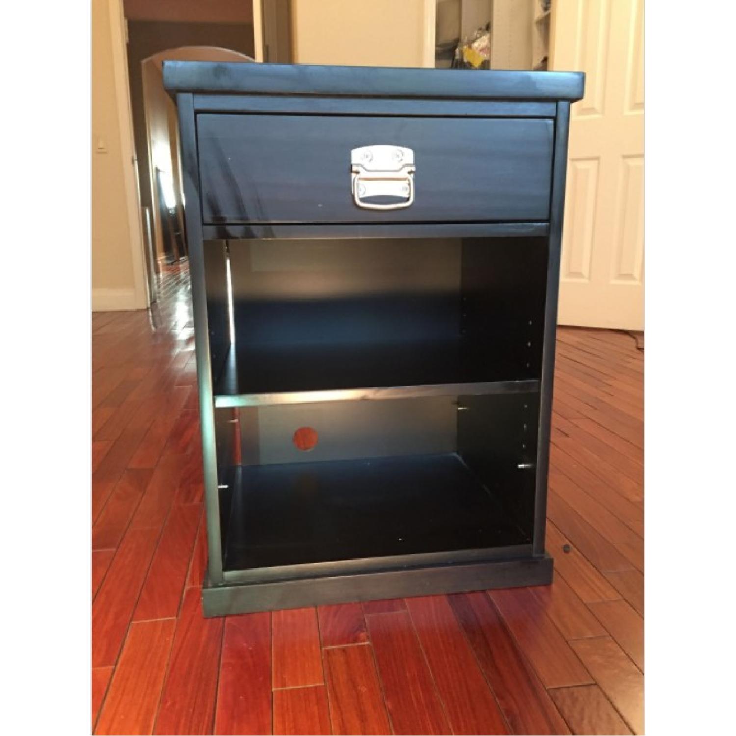 Pottery Barn Bedford Rectangular Desk w/ Filing Drawers - image-2