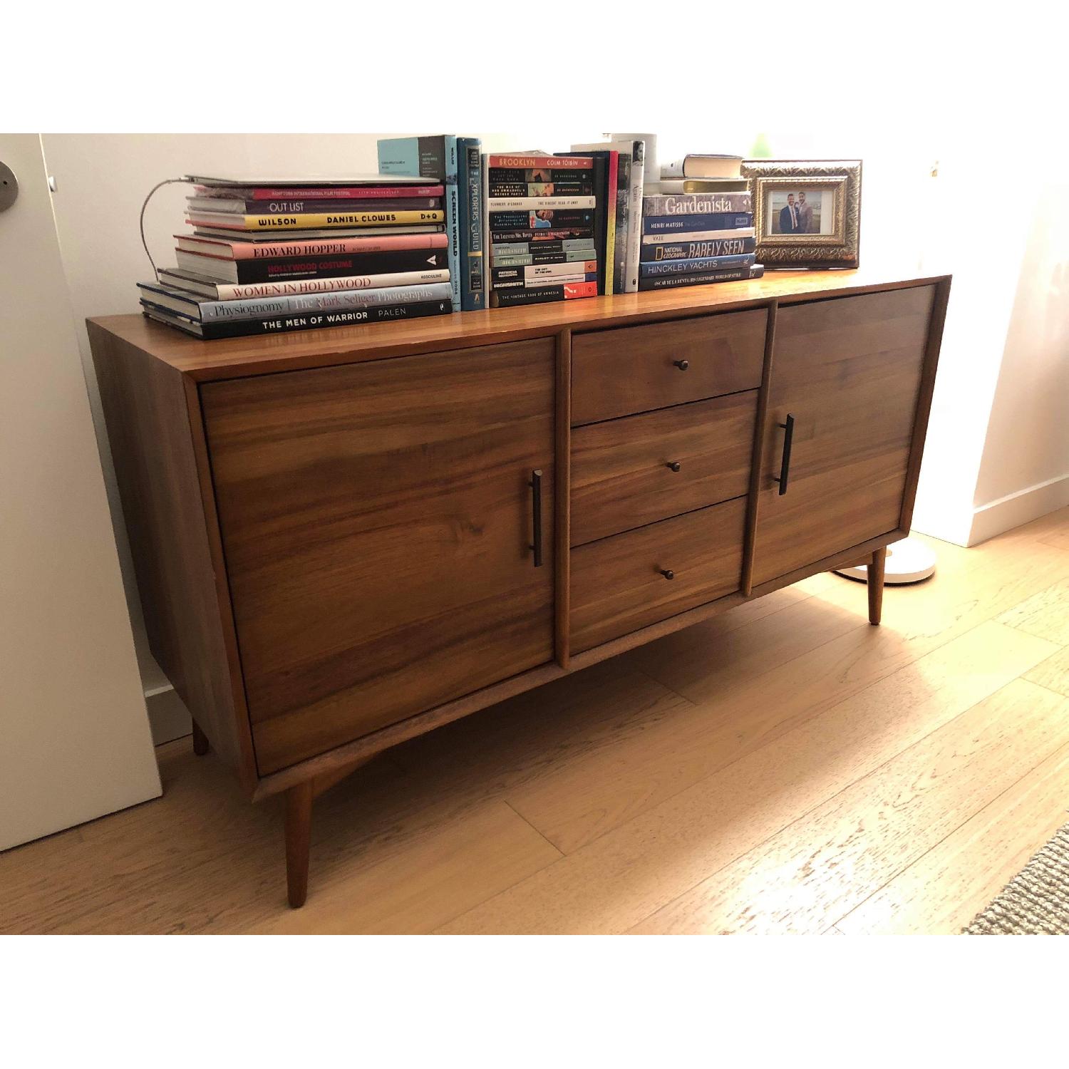 West Elm Mid-Century Media Console in Acorn - image-3
