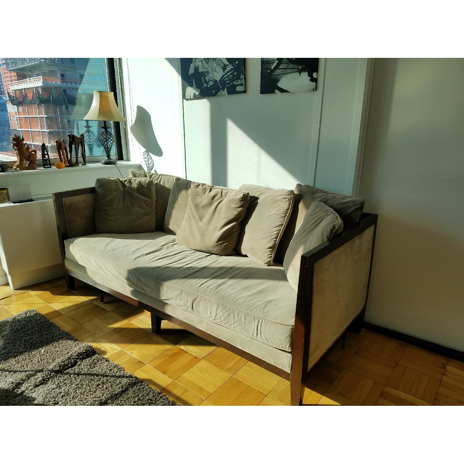 Macy's Bernhardt Feather-Filled Sofa - image-1