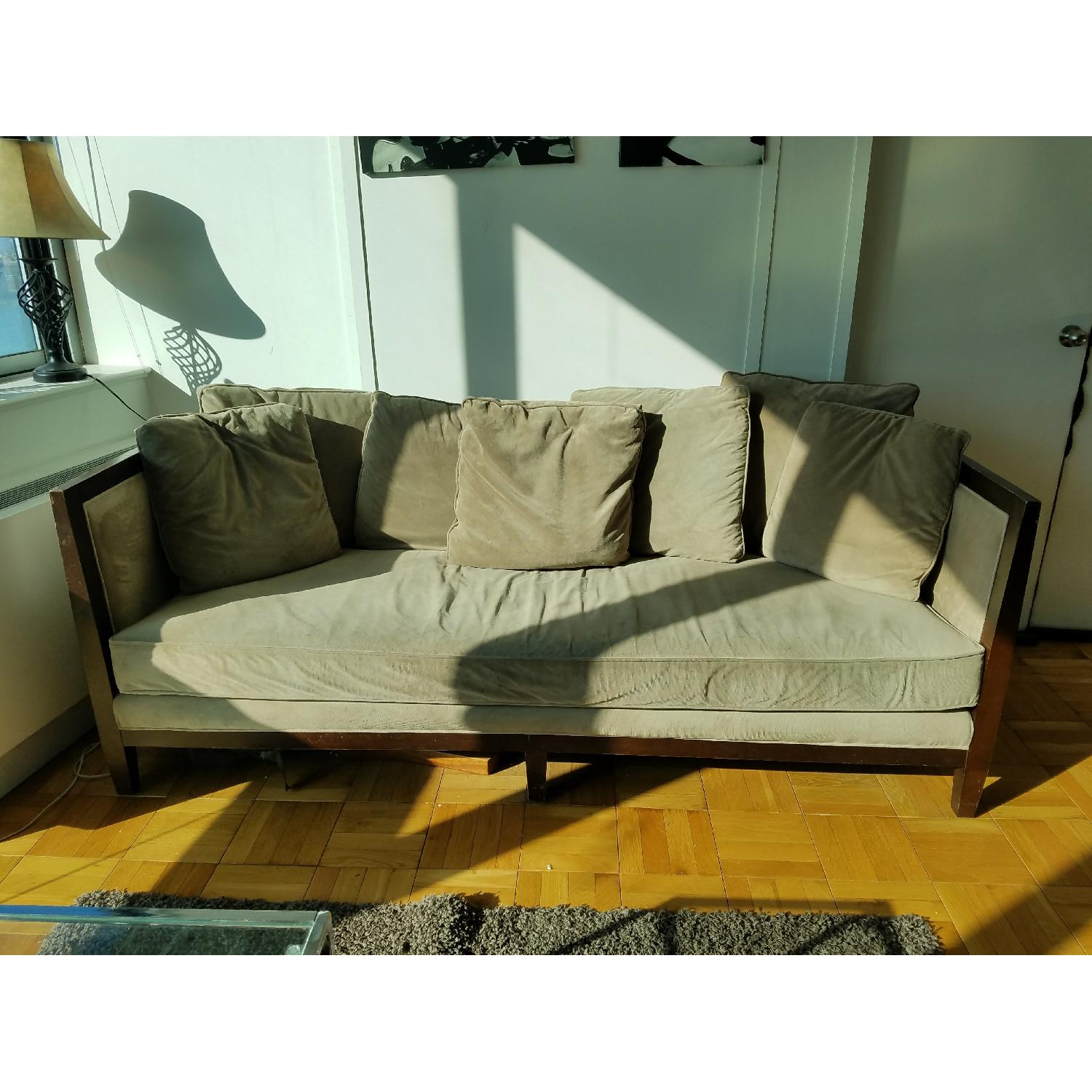 Macy's Bernhardt Feather-Filled Sofa - image-3