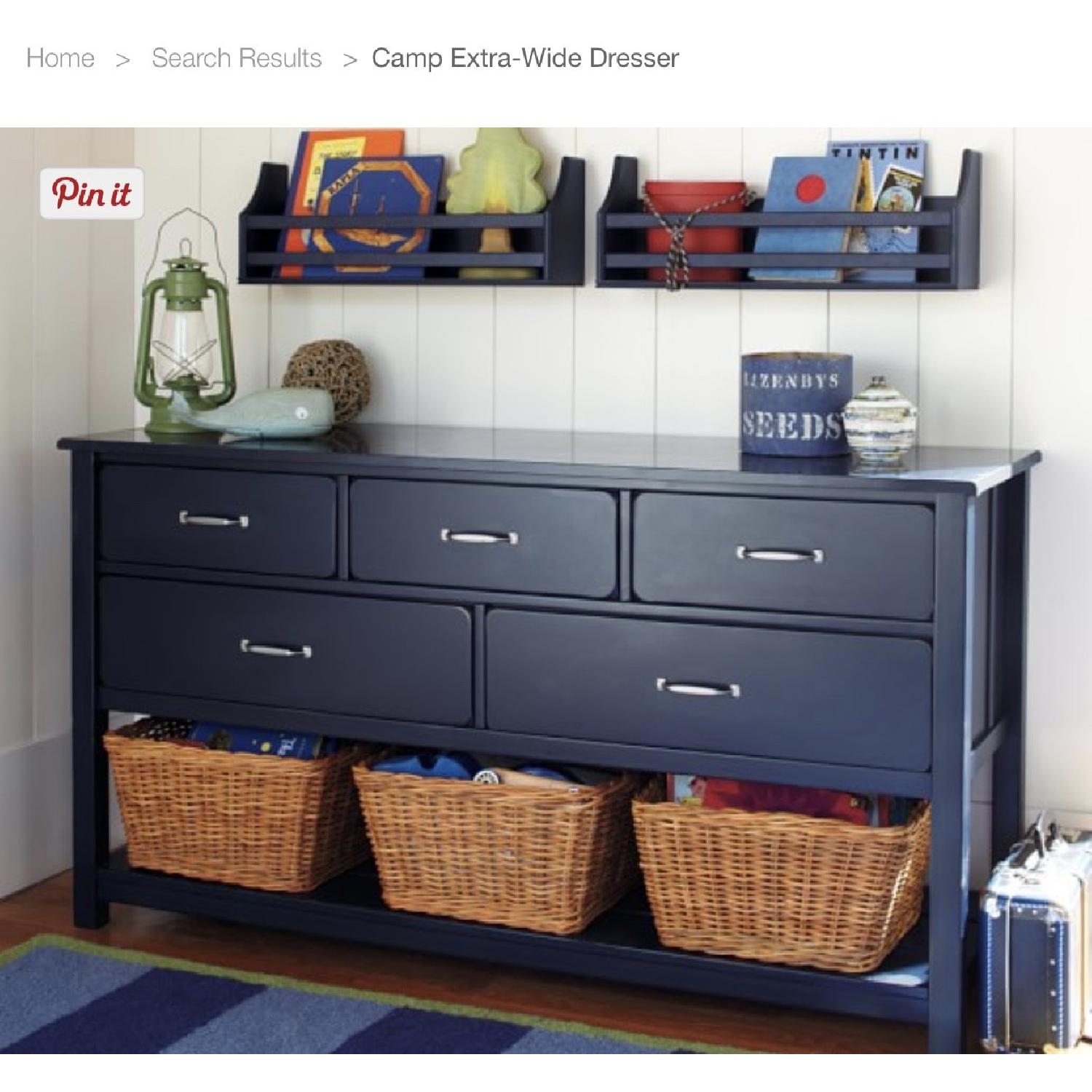 Pottery Barn Camp Extra Wide Dresser - image-1