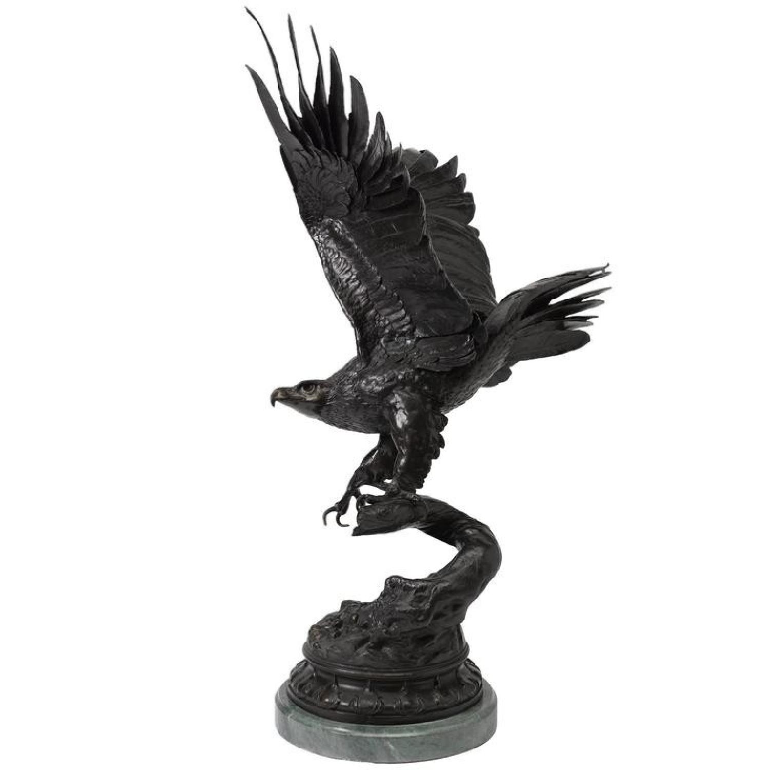 Max Turner American Eagle Limited Edition Bronze Sculpture AptDeco
