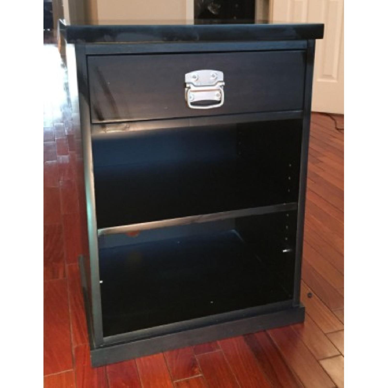 Pottery Barn Side Shelves - image-1