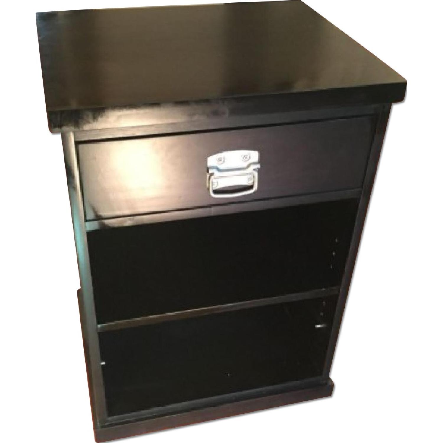 Pottery Barn Side Shelves - image-0