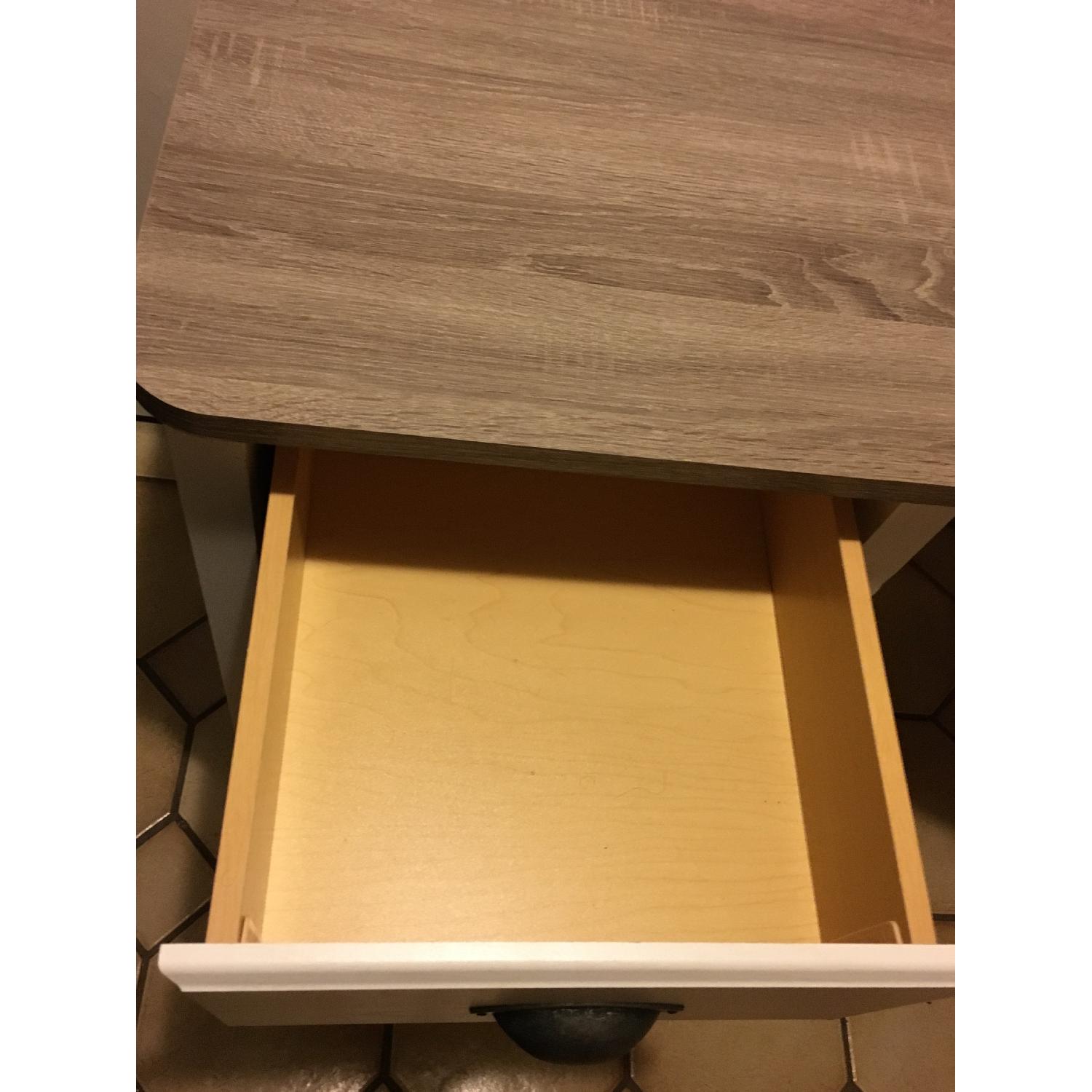 Ameriwood Industries Dover Brown & White Desk - image-4