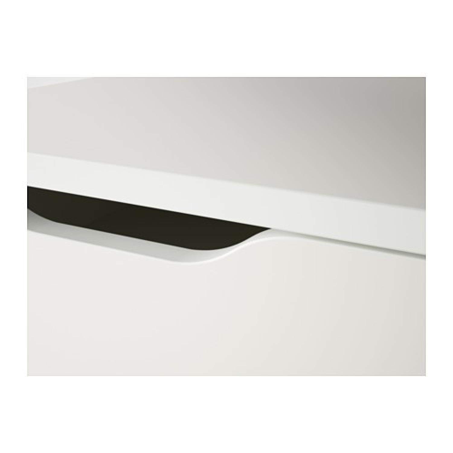 Ikea Alex Drawer Unit on Casters in White - image-5