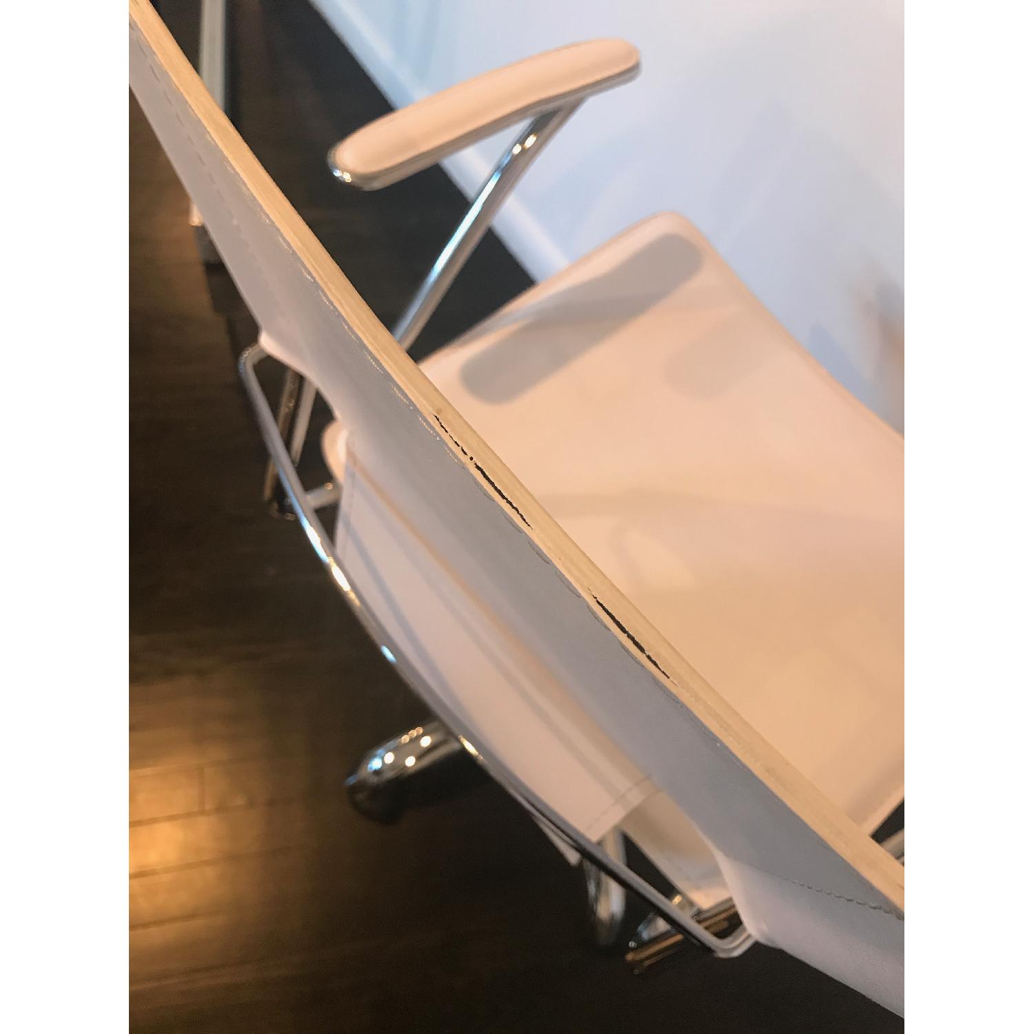 Zuo Trafico Leatherette Office Chair in White - image-4