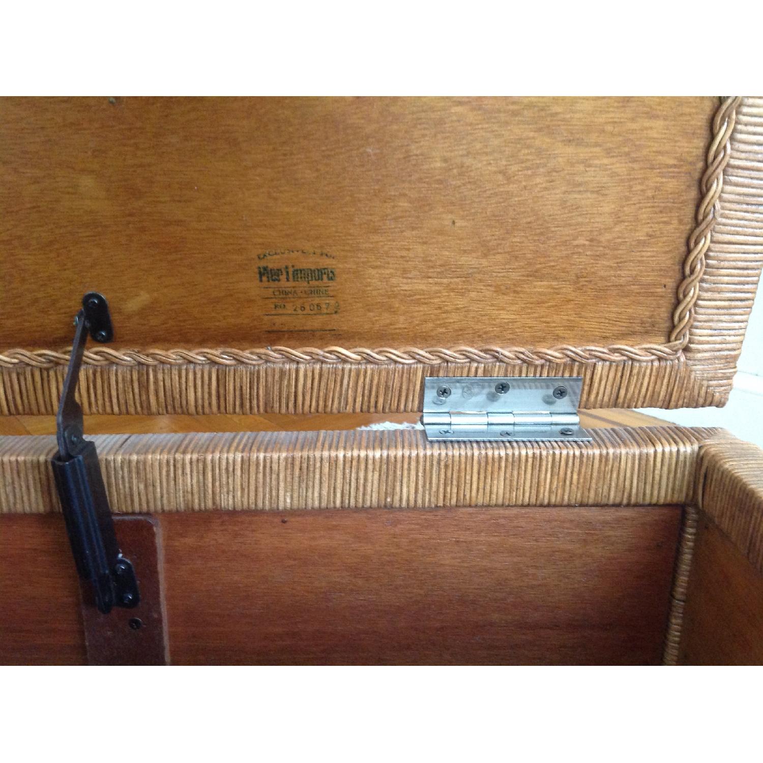 Pier 1 Rattan Trunk/Storage Chest - image-4