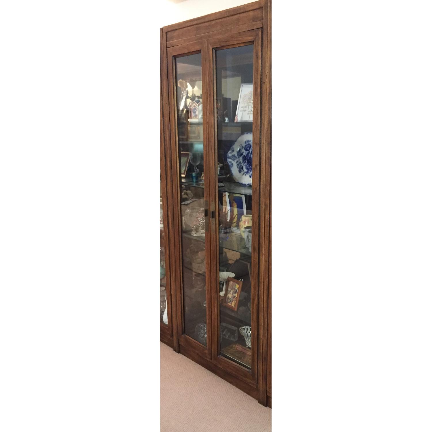 Drexel Mid-Century Lighted Display Curio Cabinet - image-3