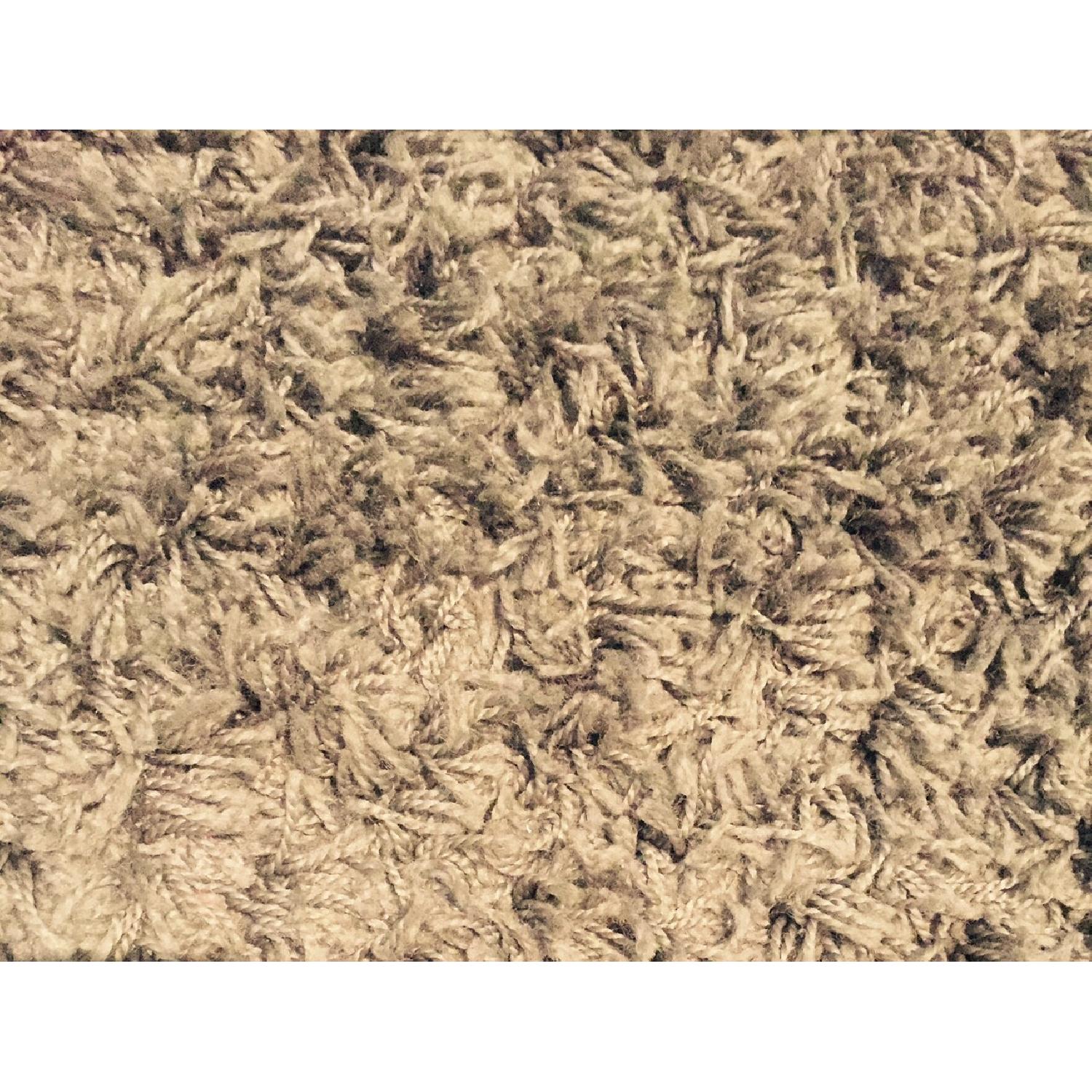 nuLOOM BoboShaggy Round Gray Rug - image-2