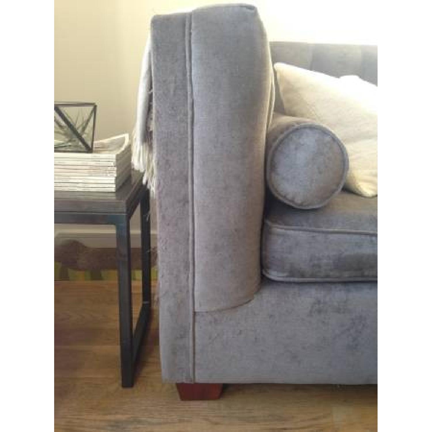 Grey Tufted Sofa - image-2