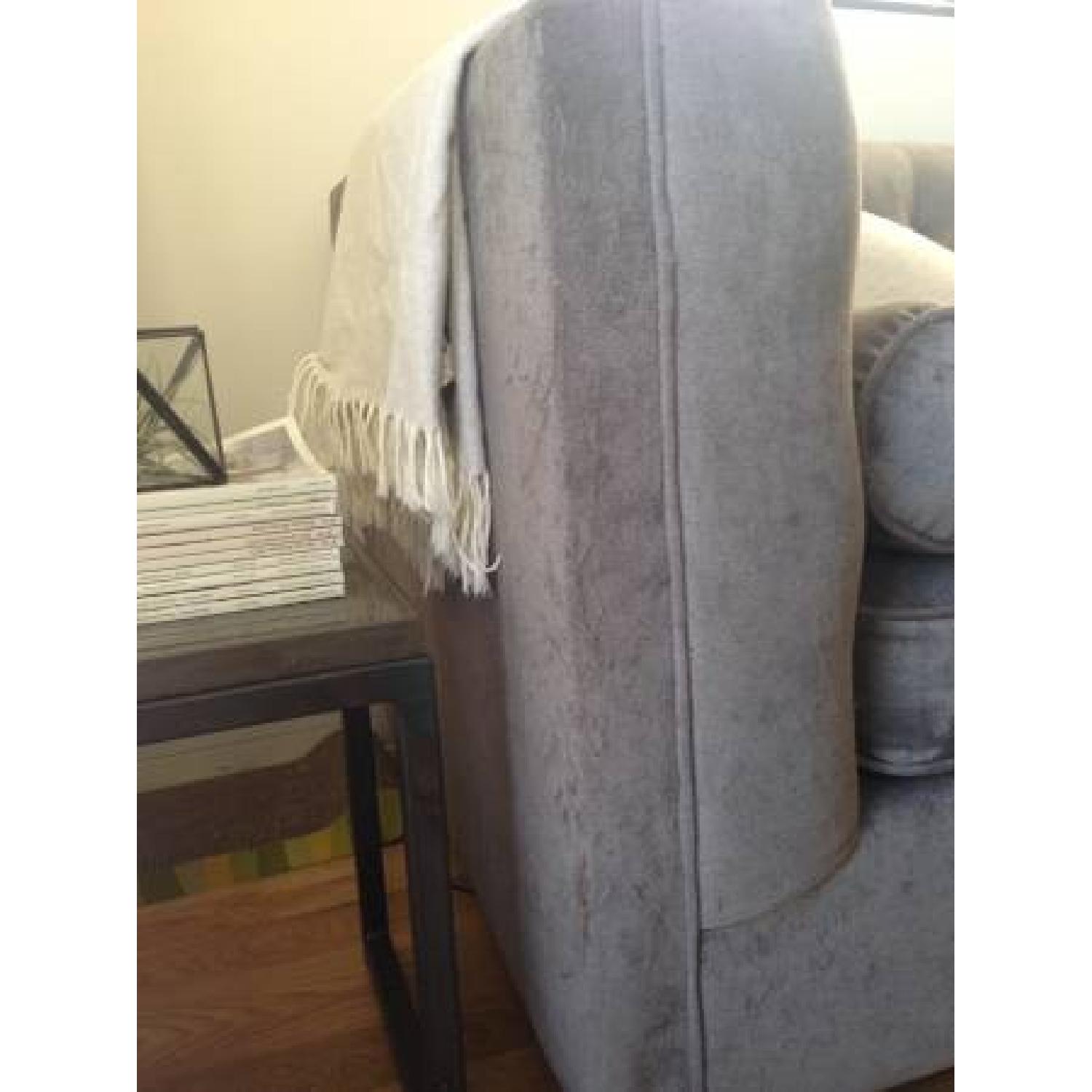 Grey Tufted Sofa - image-6