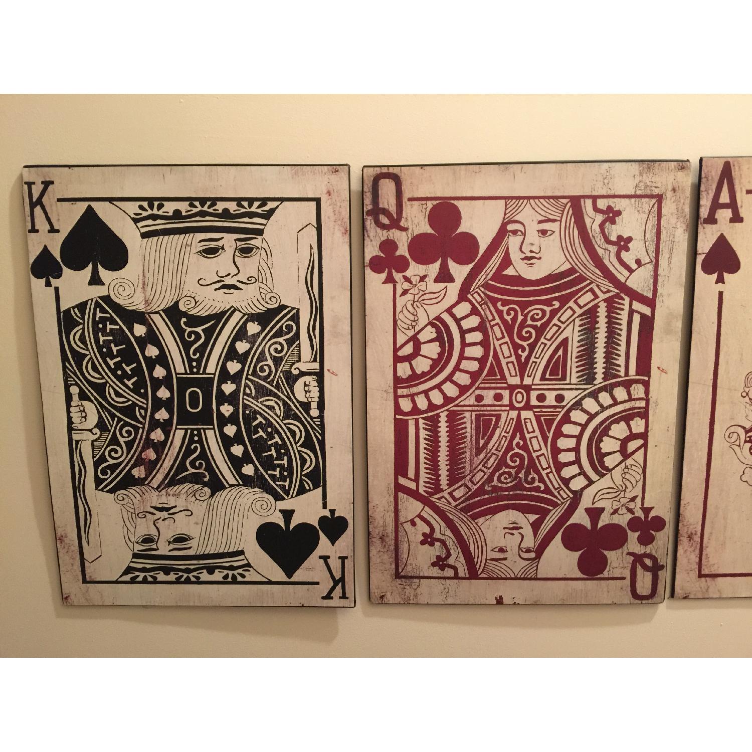 Imax Leonato Playing Card Wall Decor - Set of 8 - image-1