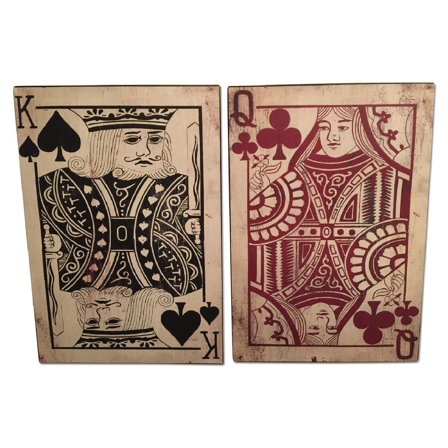 Imax Leonato Playing Card Wall Decor - Set of 8 - image-3
