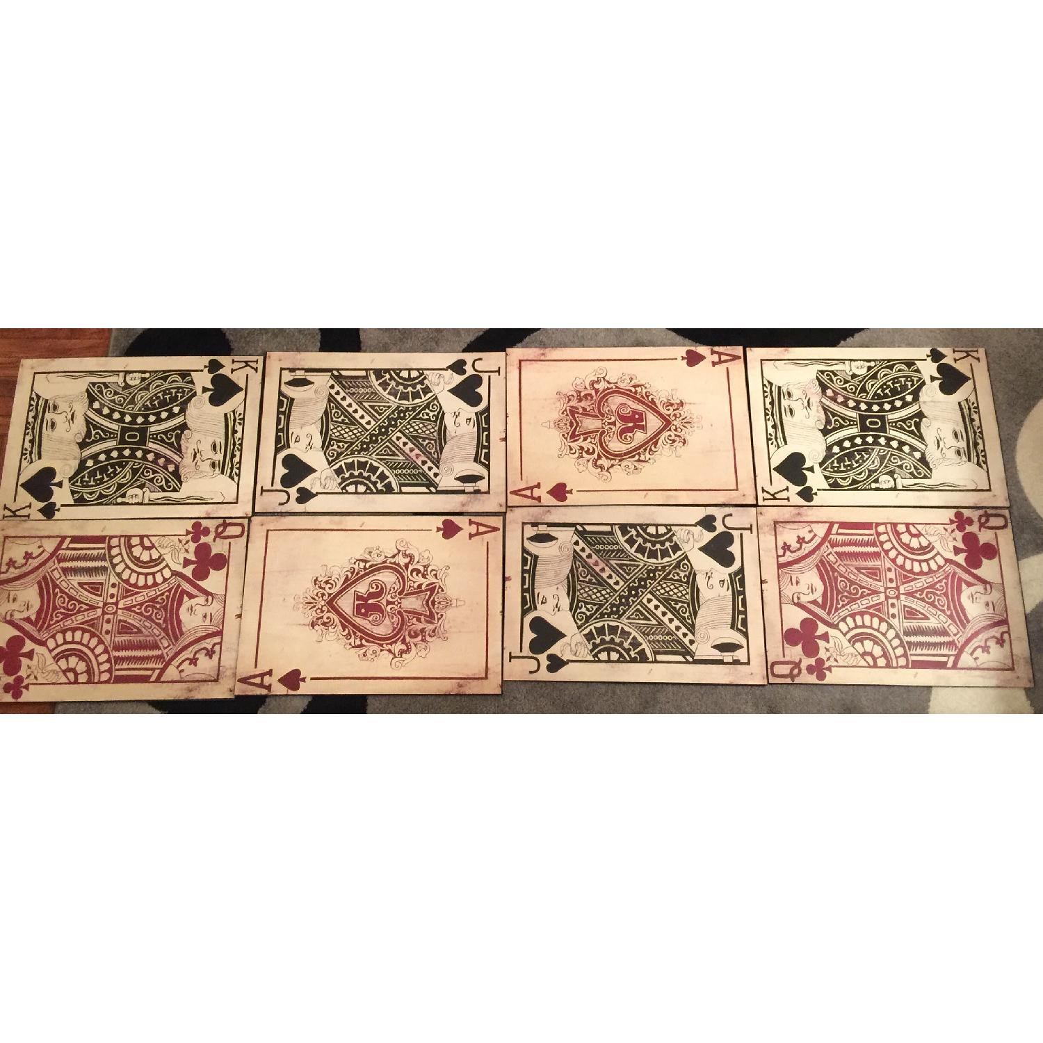 Imax Leonato Playing Card Wall Decor - Set of 8 - image-4