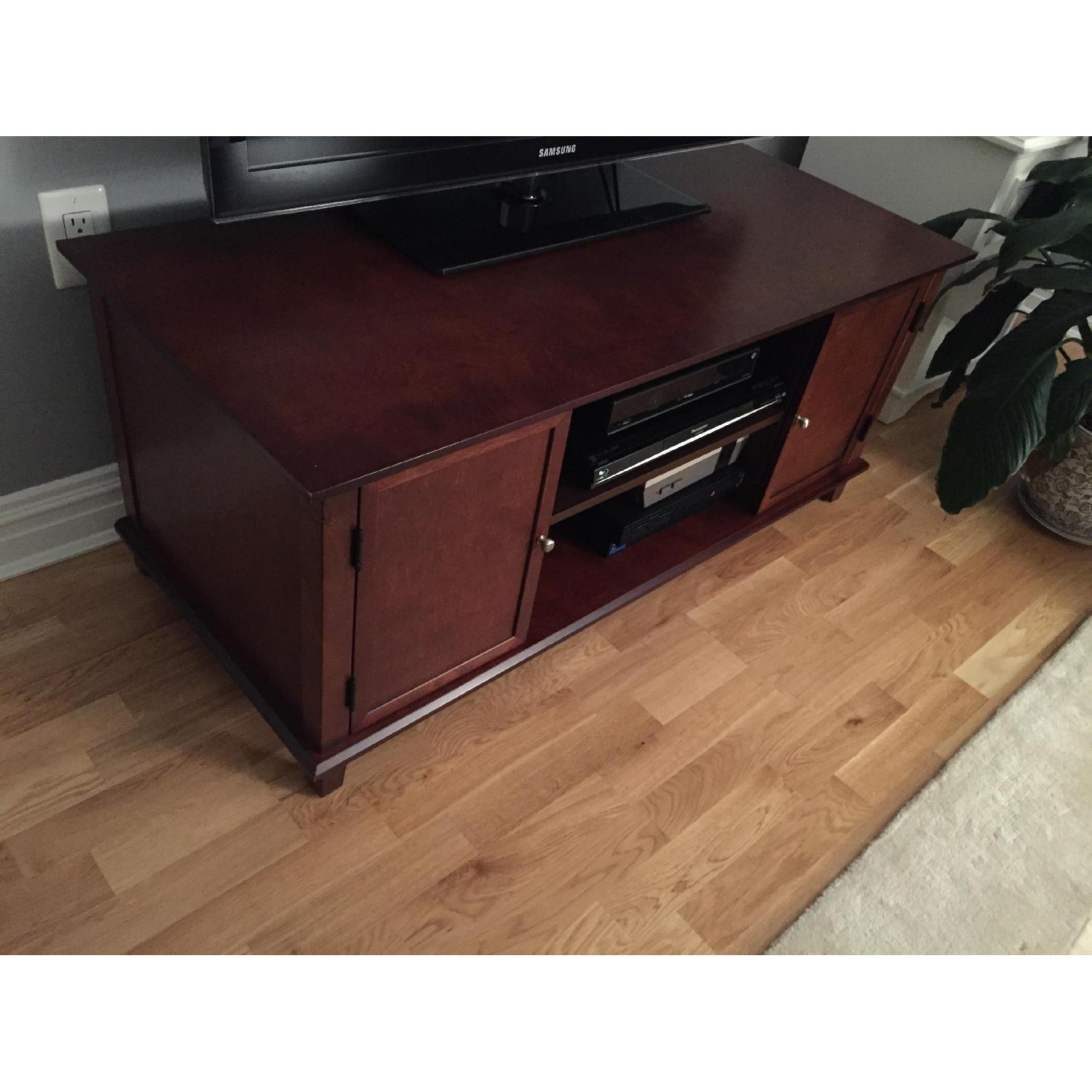 Mahogany TV Stand/Media Storage Unit - image-3