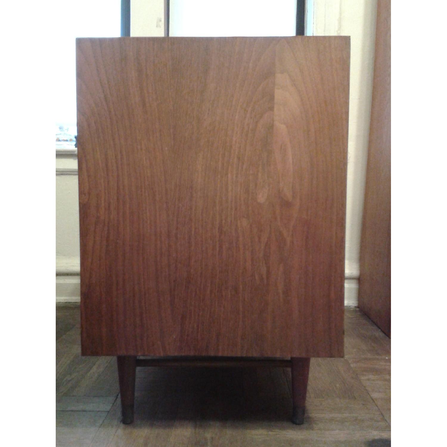 Furnette Mid-Century Modern Walnut 3-Drawer Dresser - image-7