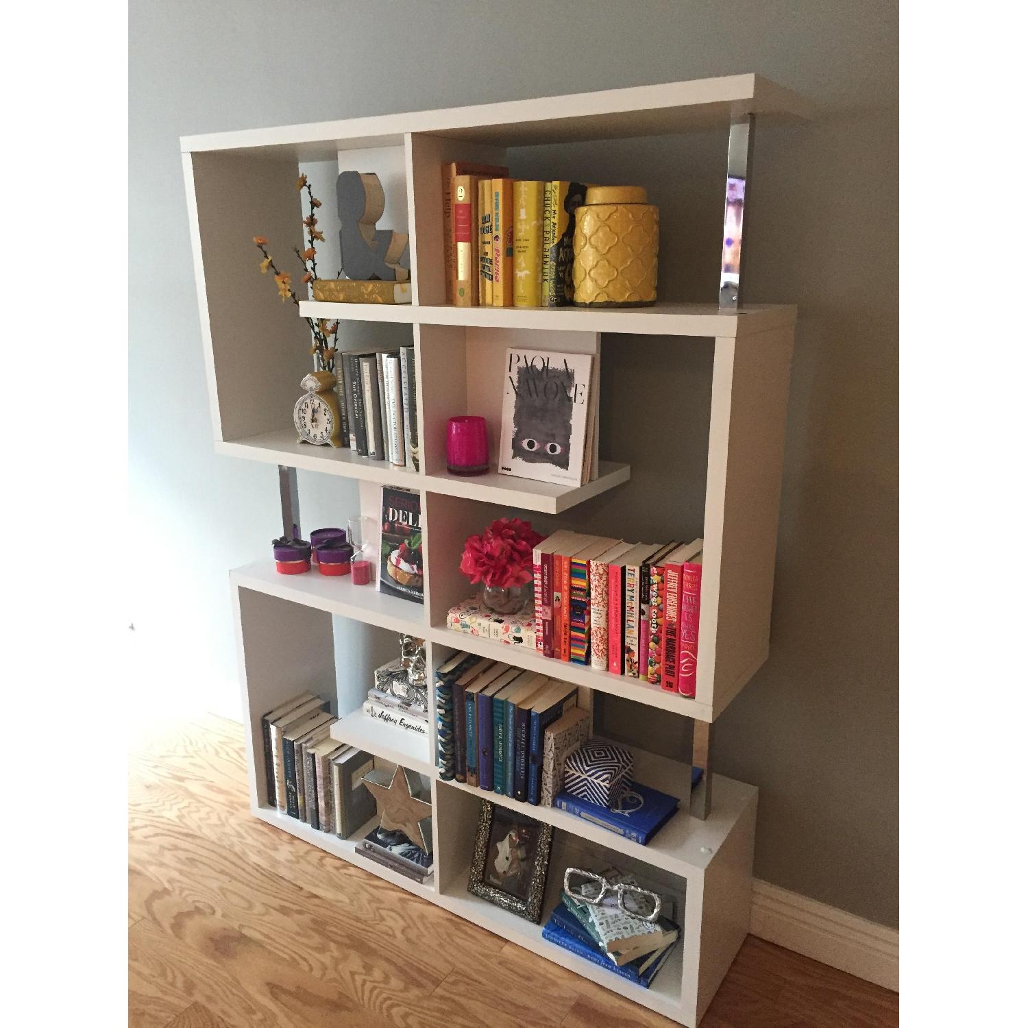 Wildon Home White Bookcase - image-3