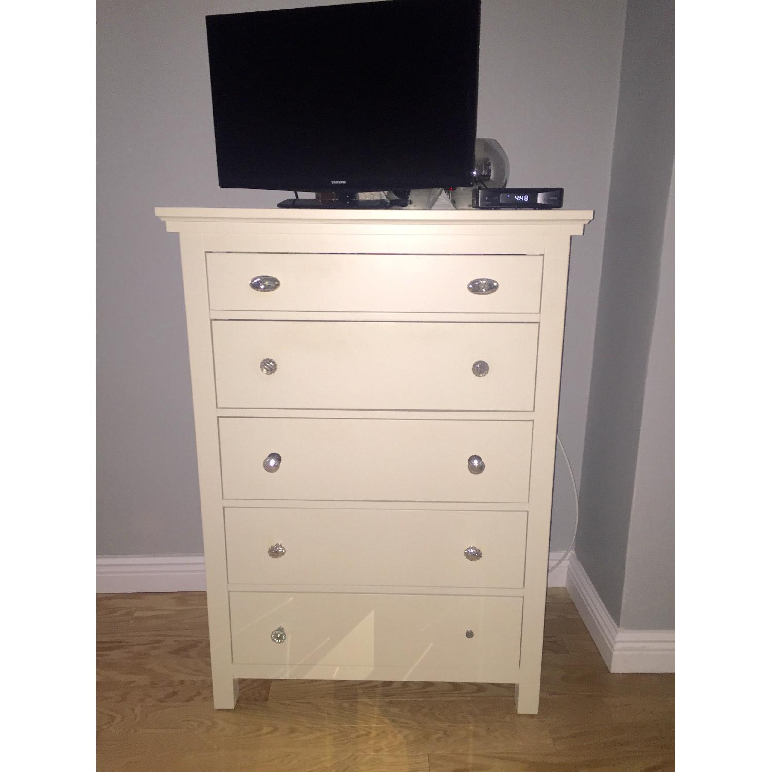 Pottery Barn Teens White Dresser - image-3