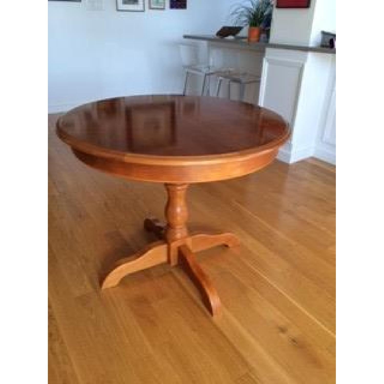 Solid Wood Round Dining Table - image-1