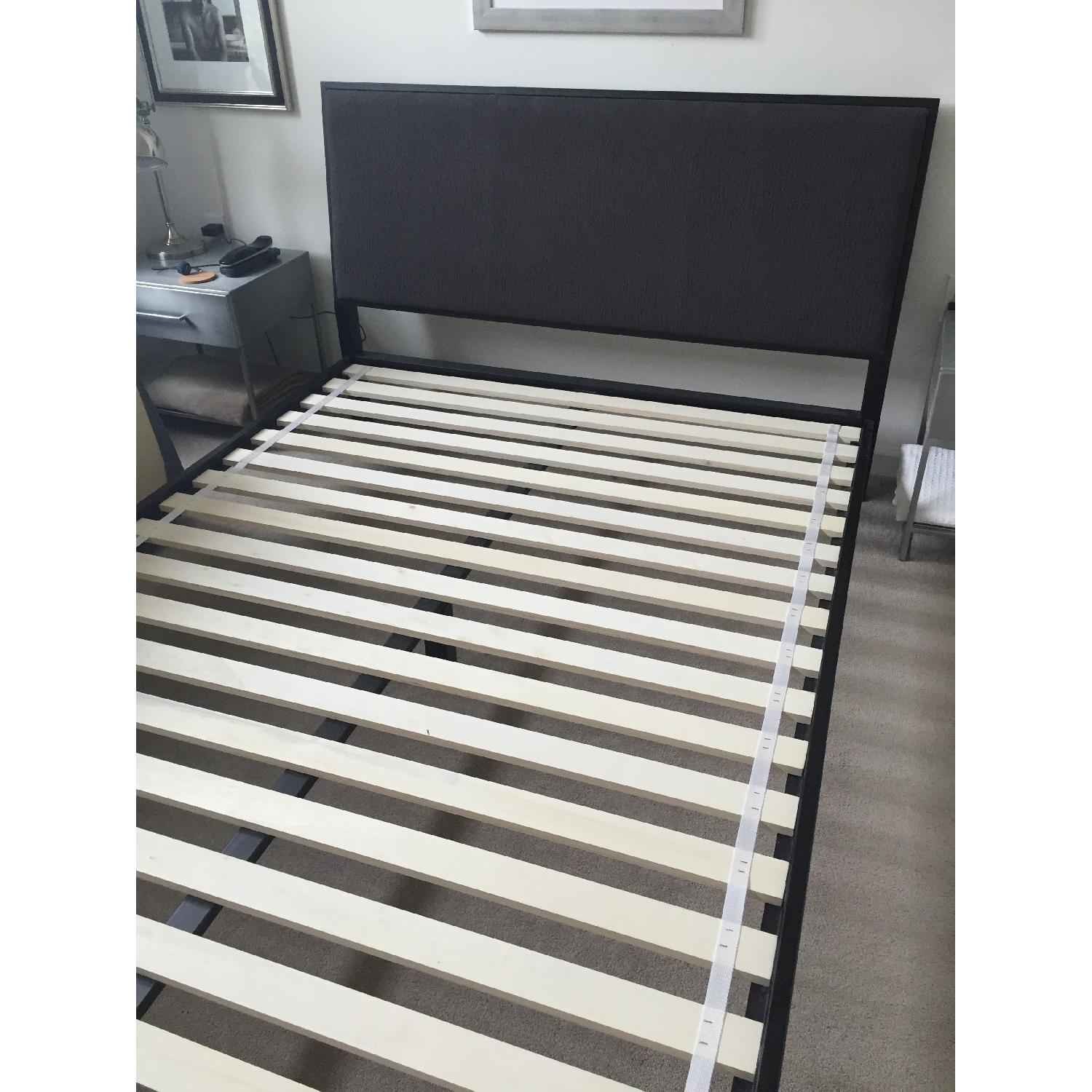 Crate & Barrel Queen Size Bed Frame - image-2