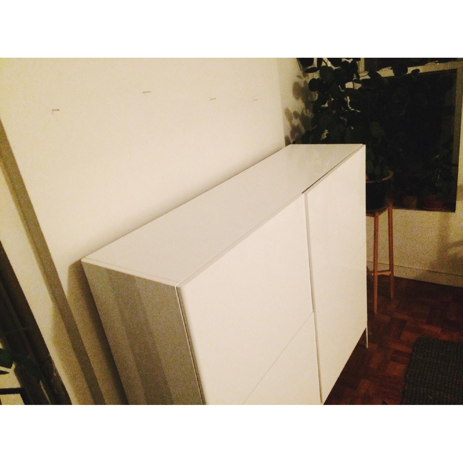 Ikea Glossy White Sideboard - image-2