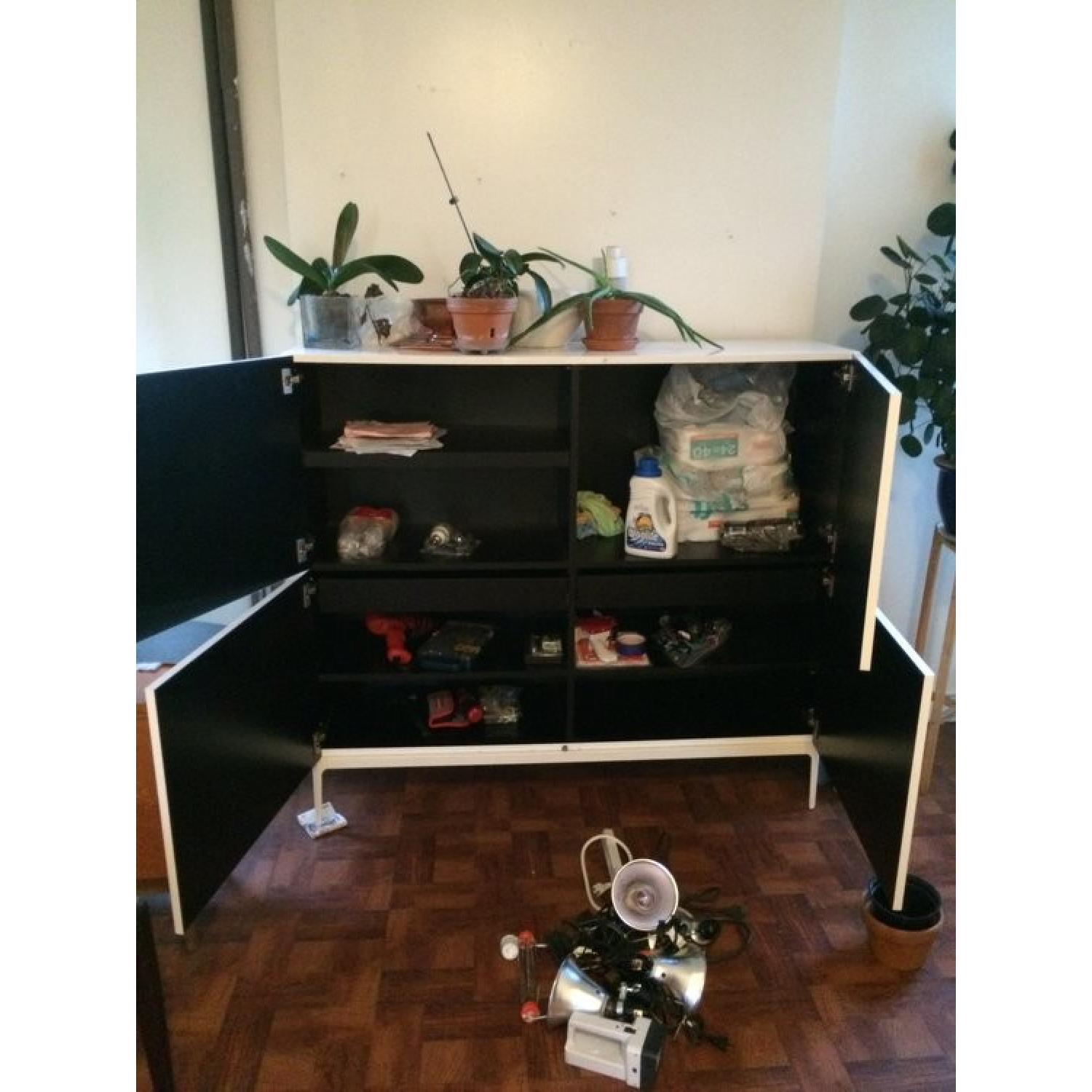 Ikea Glossy White Sideboard - image-4