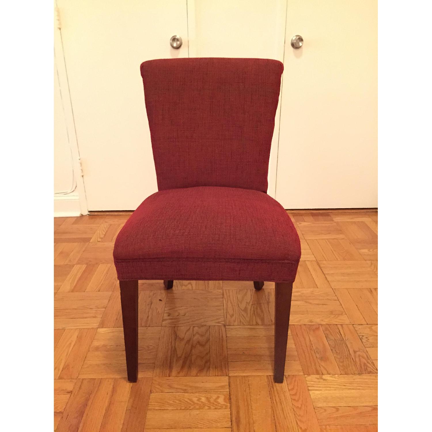 Crate & Barrel Upholstered Chairs - Set of 4 - image-1