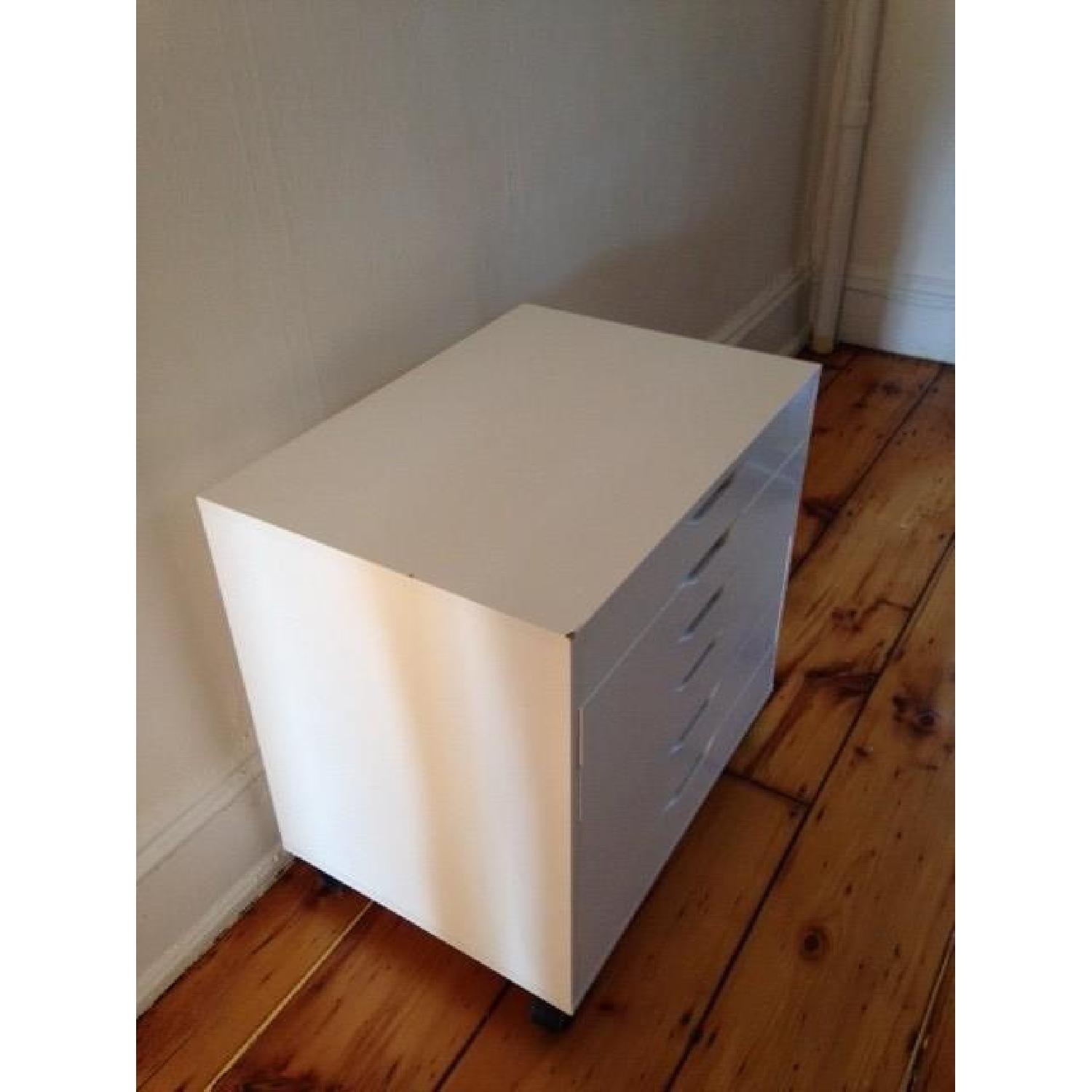 Ikea Alex Drawer Unit on Castors - image-1
