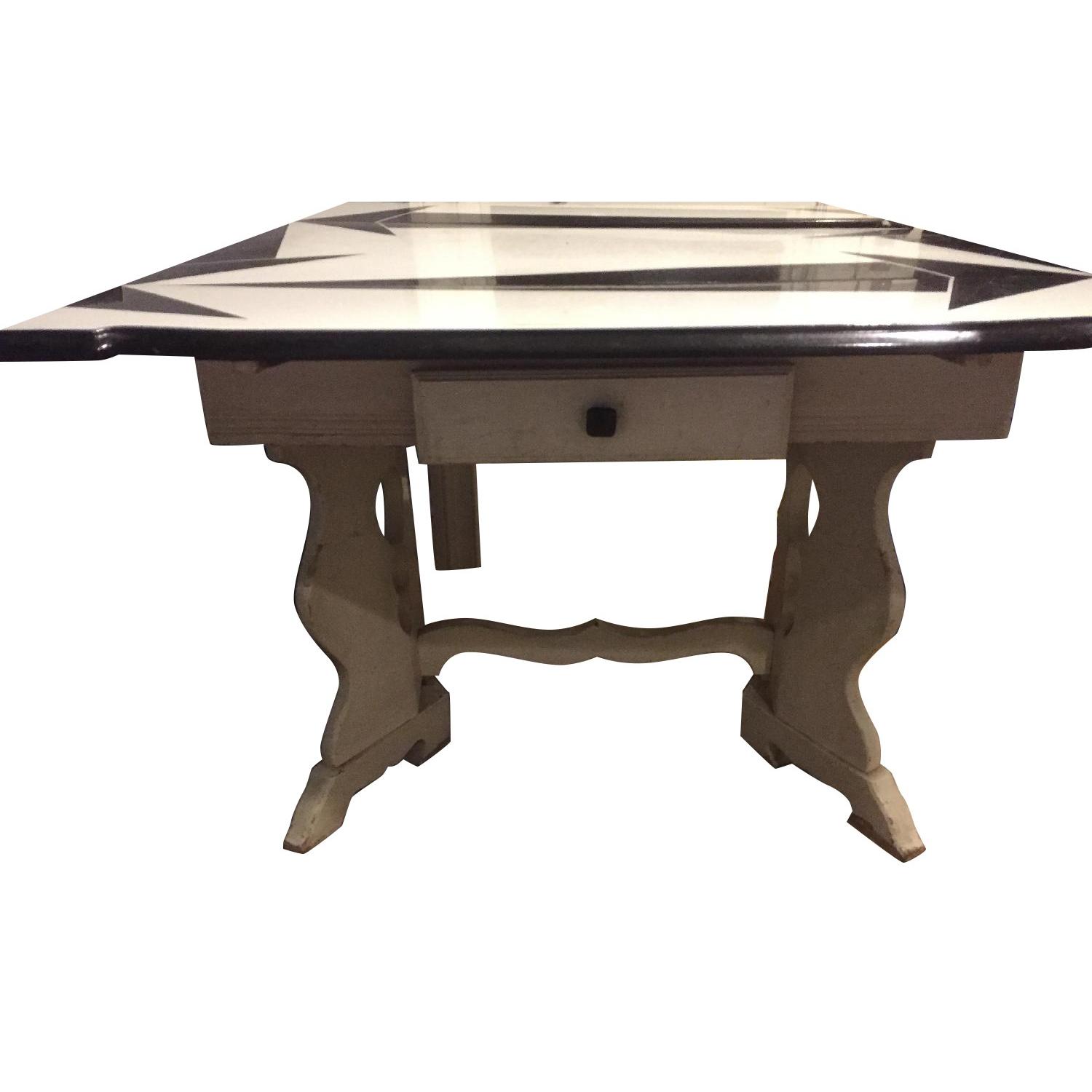 1940's Hoosier Enamel Table - image-0