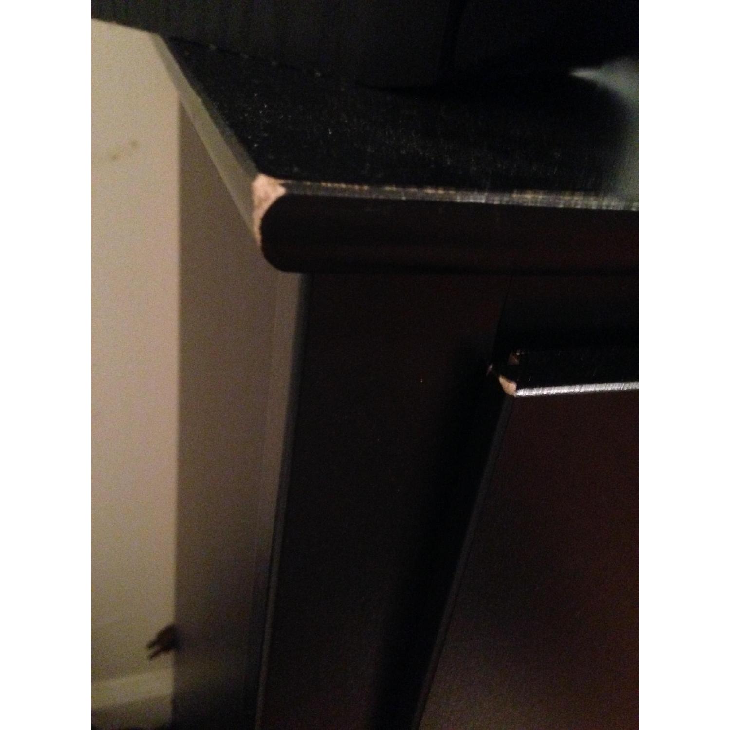 Black/Silver 6-Drawer Dresser - image-5