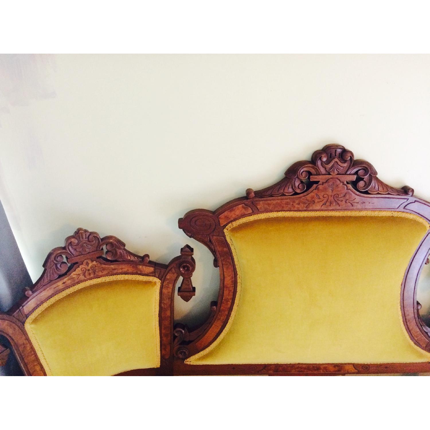 Antique Victorian Settee - image-1