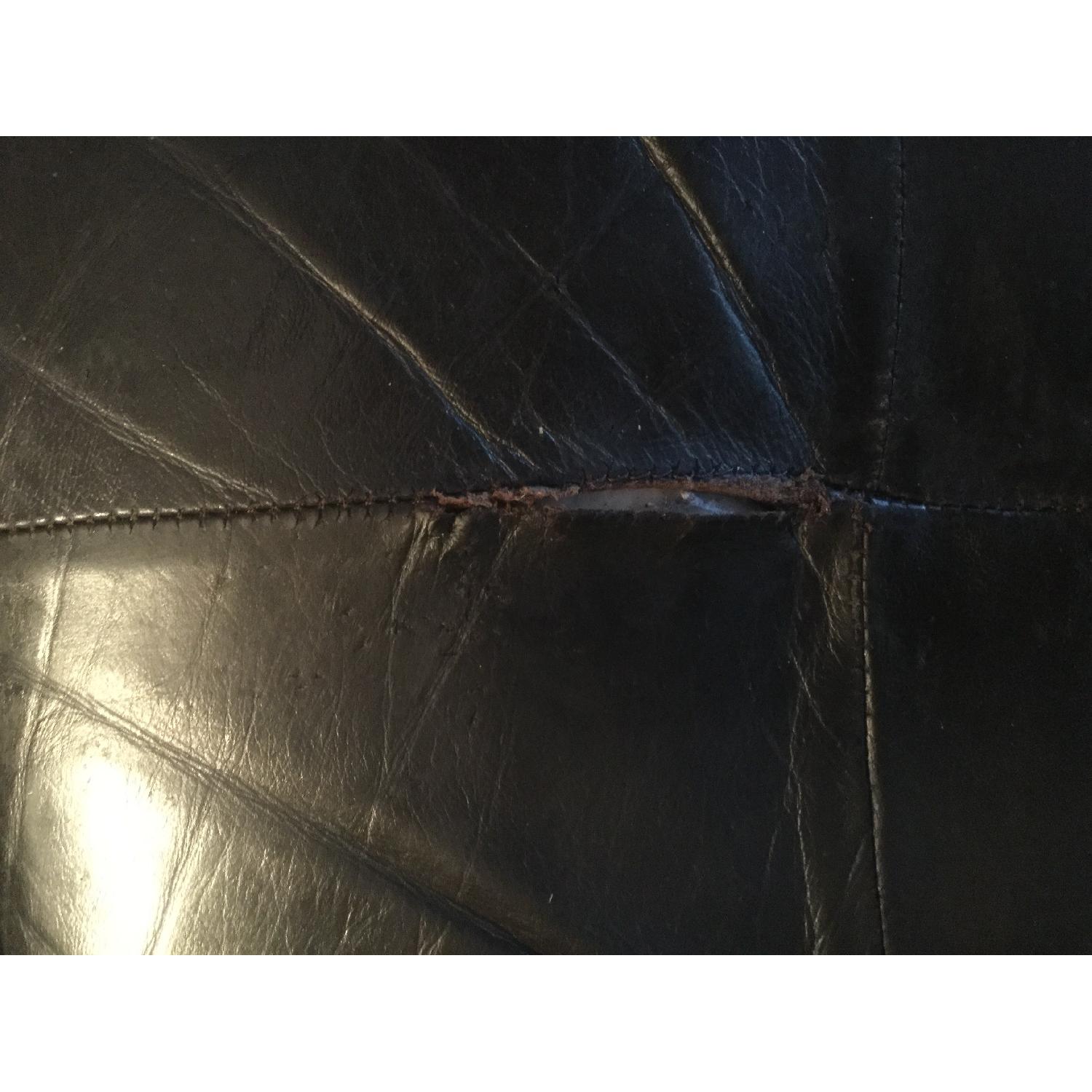 Sofitalia Black Leather Sofa - image-4