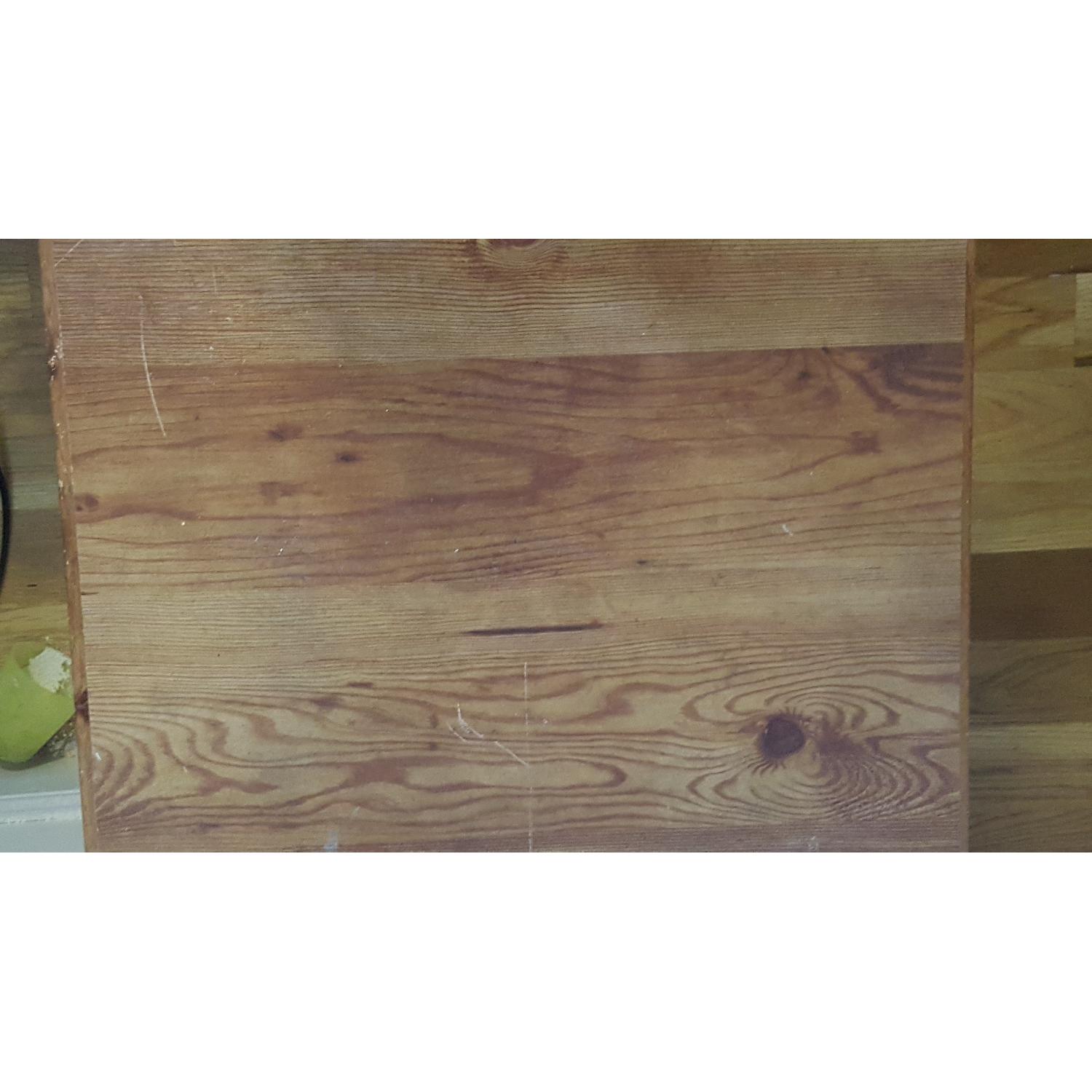 Natural Wood Nightstand - image-3