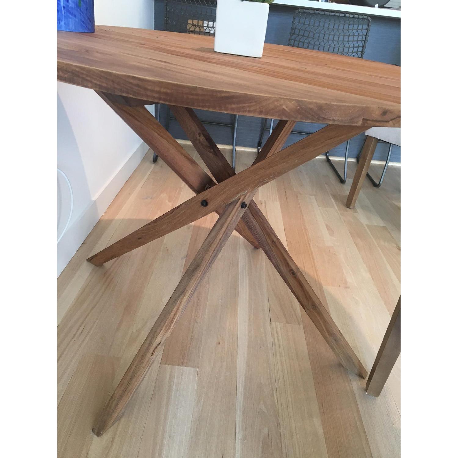 CB2 Twist Bistro Table w/ 2 Chairs - image-2