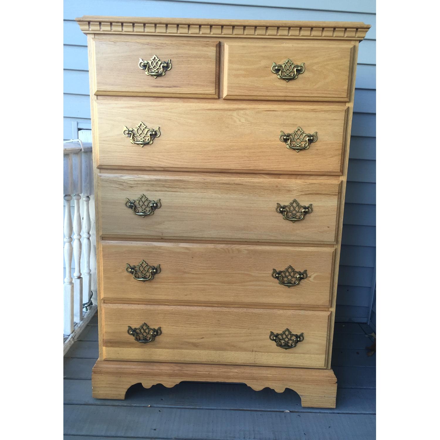Indonesian Hardwood 6 Drawer Dresser - image-1