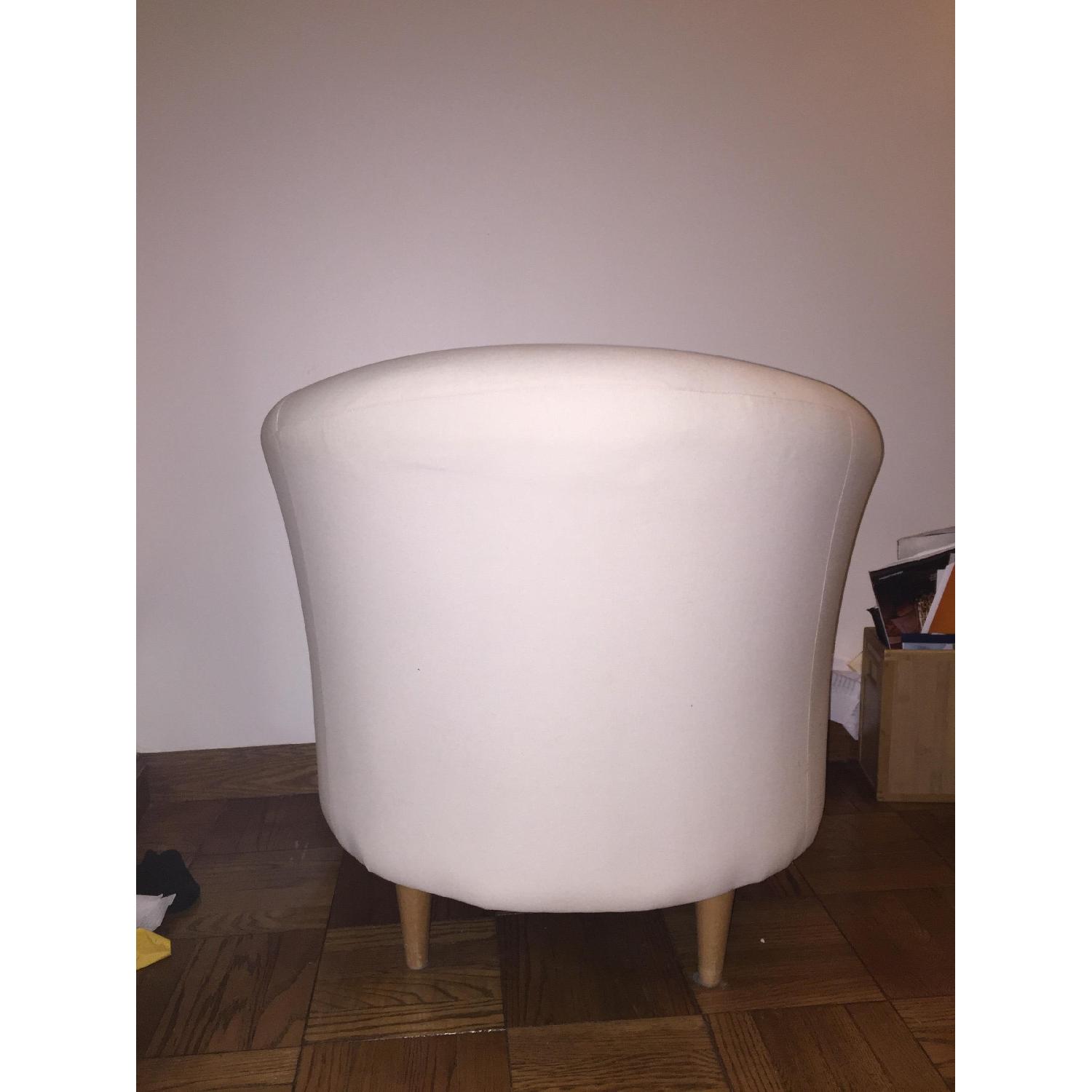 Ikea Off-White Tullsta Armchair - image-2