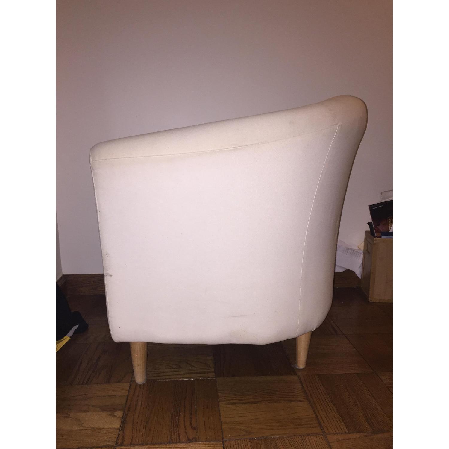 Ikea Off-White Tullsta Armchair - image-3