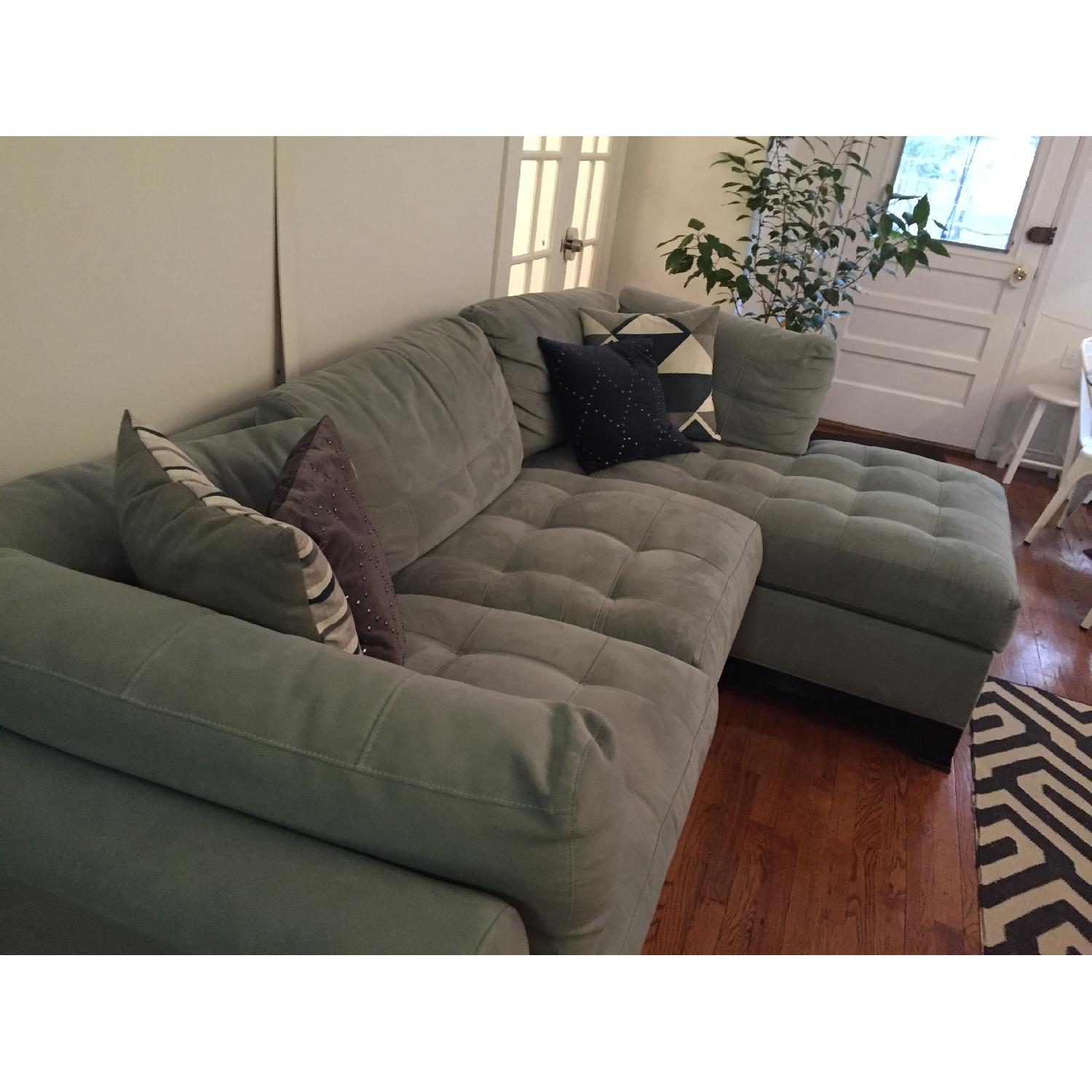 Raymour & Flanagan Cindy Crawford Right-Arm Sectional Sofa - image-3