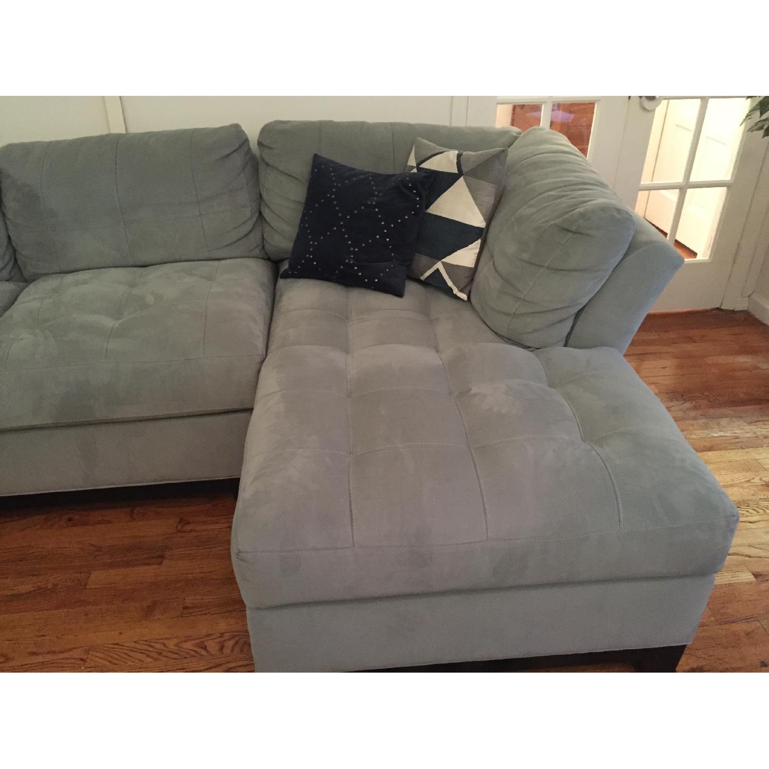 Raymour & Flanagan Cindy Crawford Right-Arm Sectional Sofa - image-4
