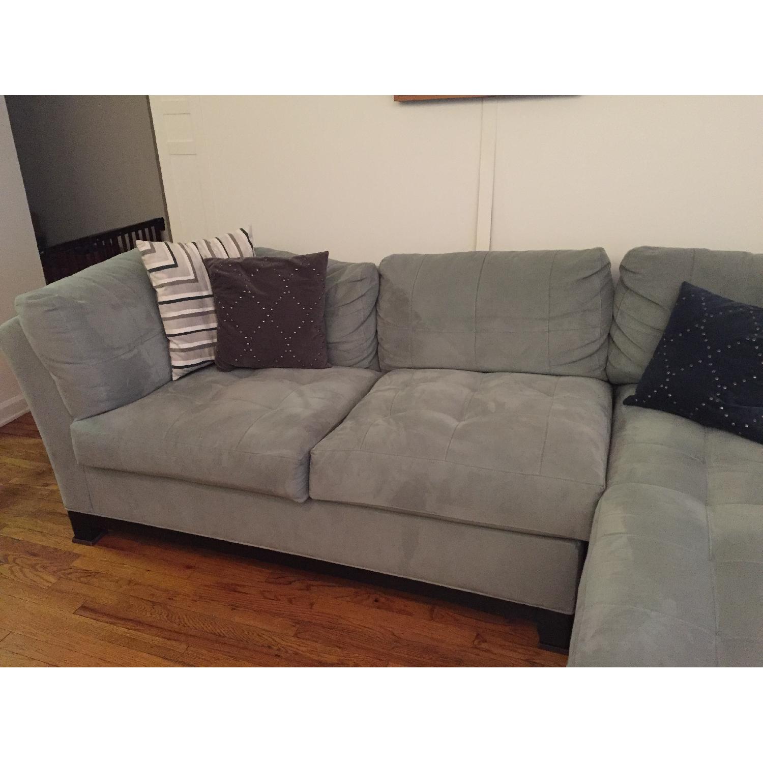 Raymour & Flanagan Cindy Crawford Right-Arm Sectional Sofa - image-6